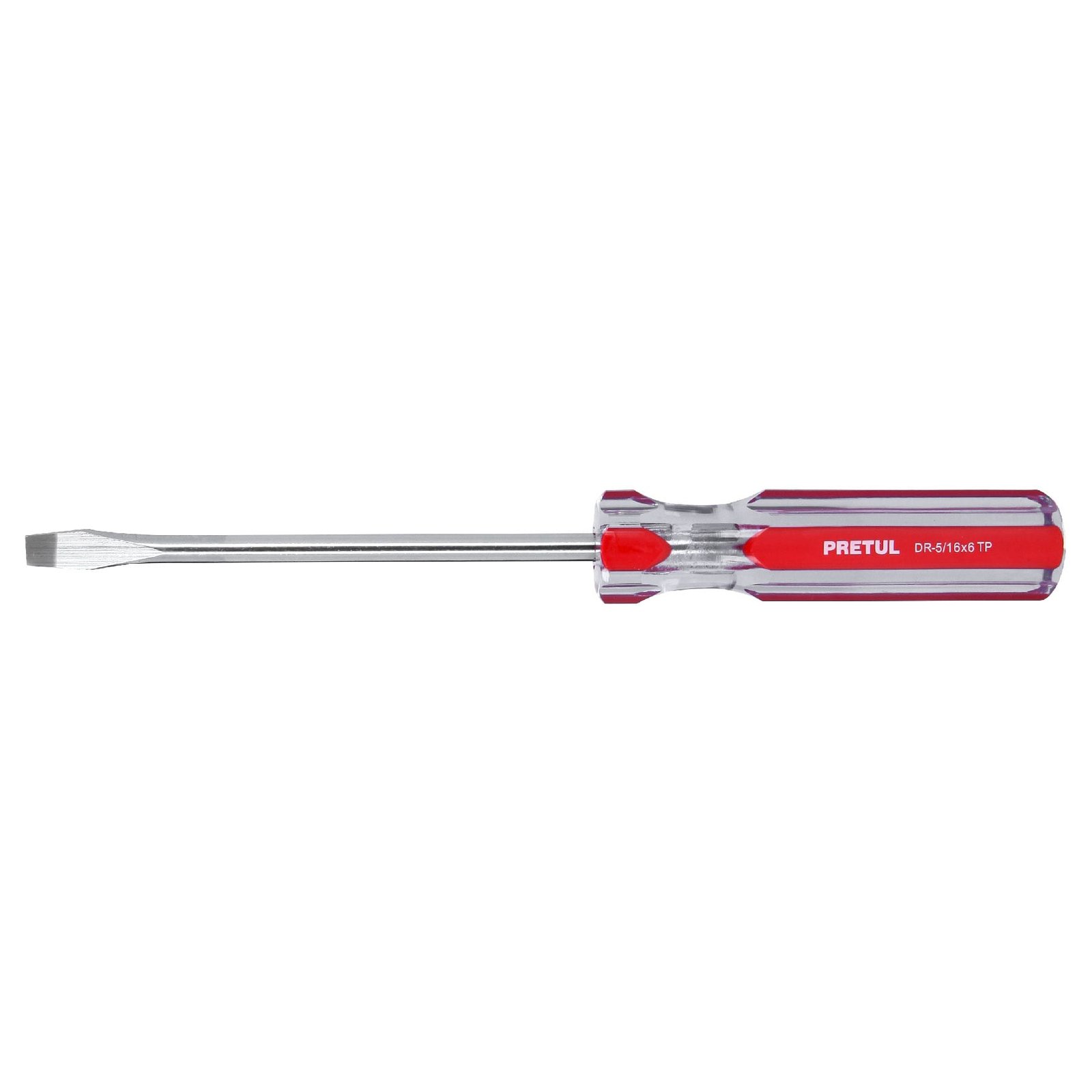 DESARMADOR PLANO 5/16 X 6" PVC PRETUL DR-5/16X6TP