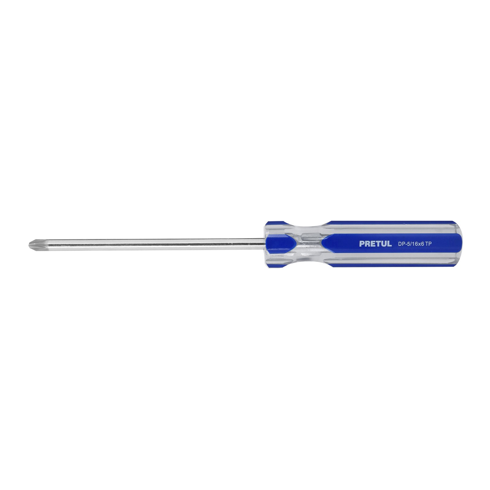 DESARMADOR PUNTA PHILLIPS PVC PRETUL DP-5/16X6TP