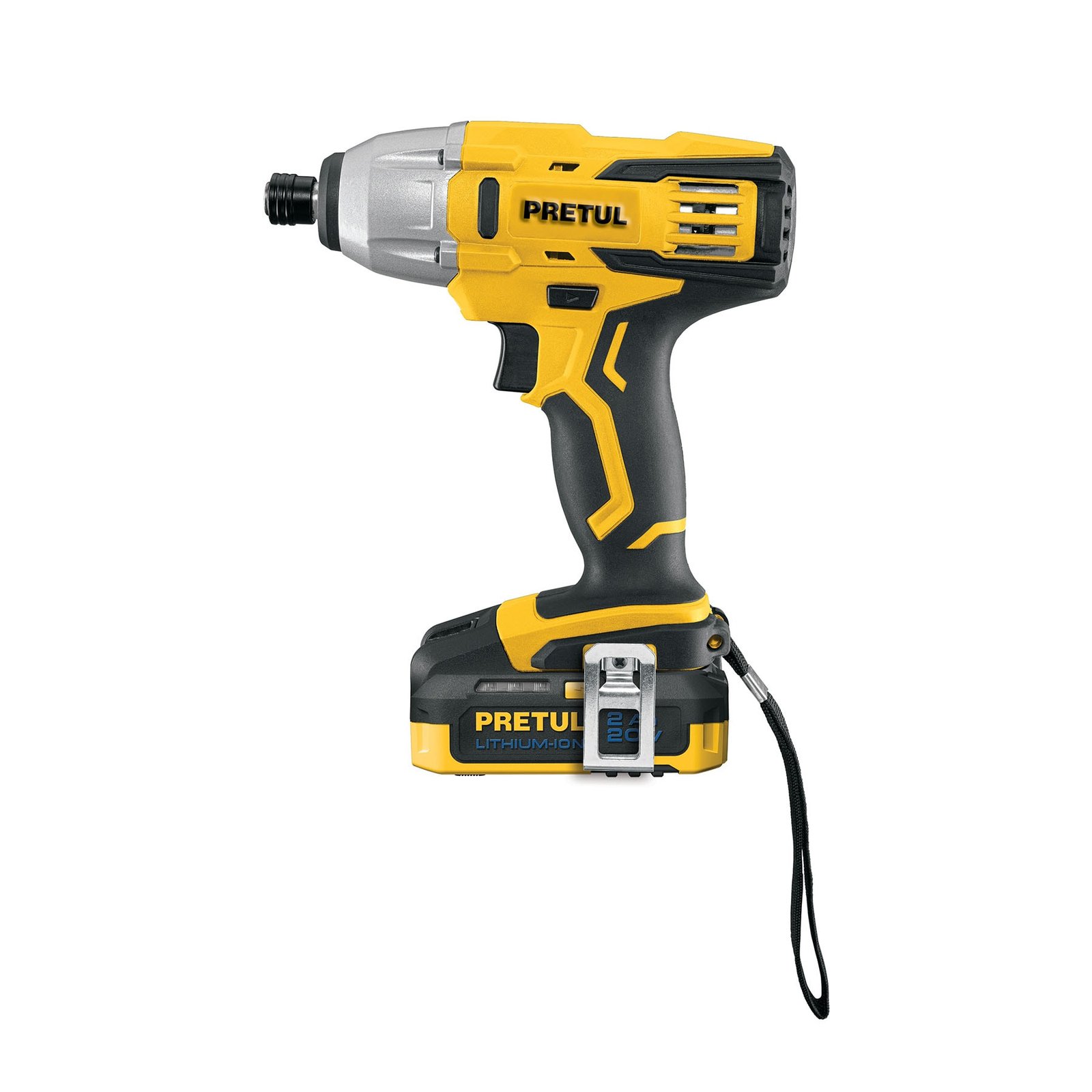 DESTONILLADOR DE IMPACTO 1/4" 20V DIMI-20P PRETUL