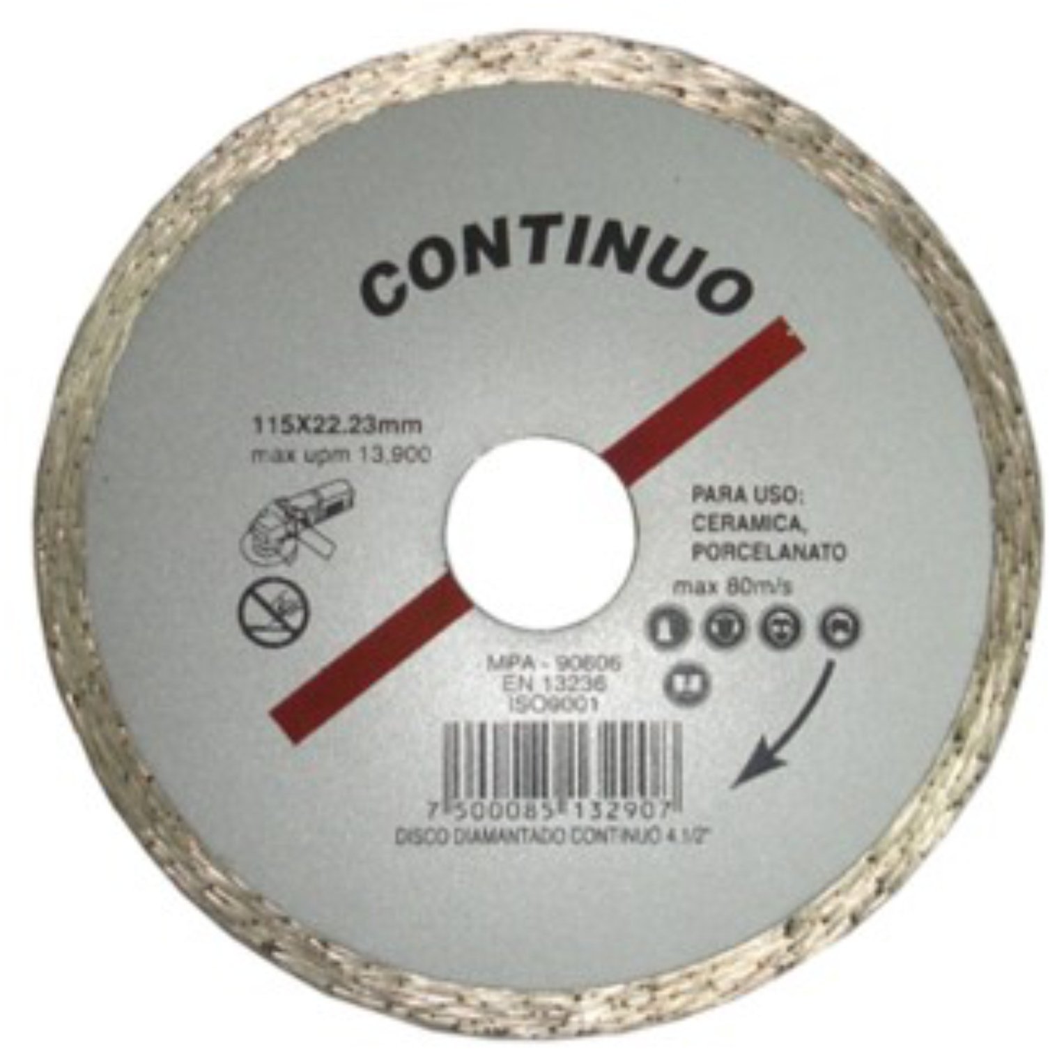 DISCO DIAMANTE ANGELITO 7 X 7/8 X 3/32 LISO