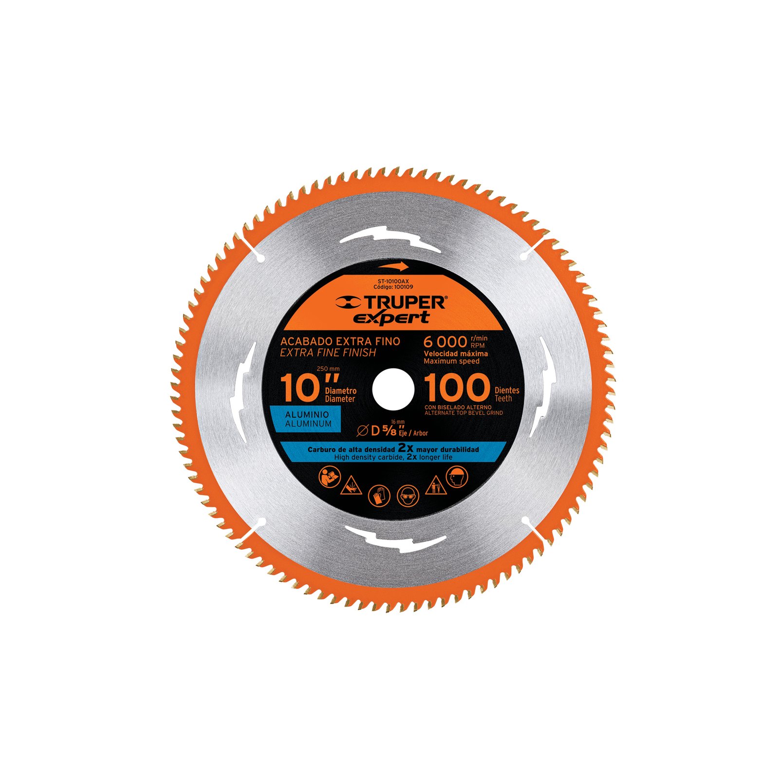 DISCO P/SIERRA ALUM 10"100D 5/8" ST-10100AX TRUPER