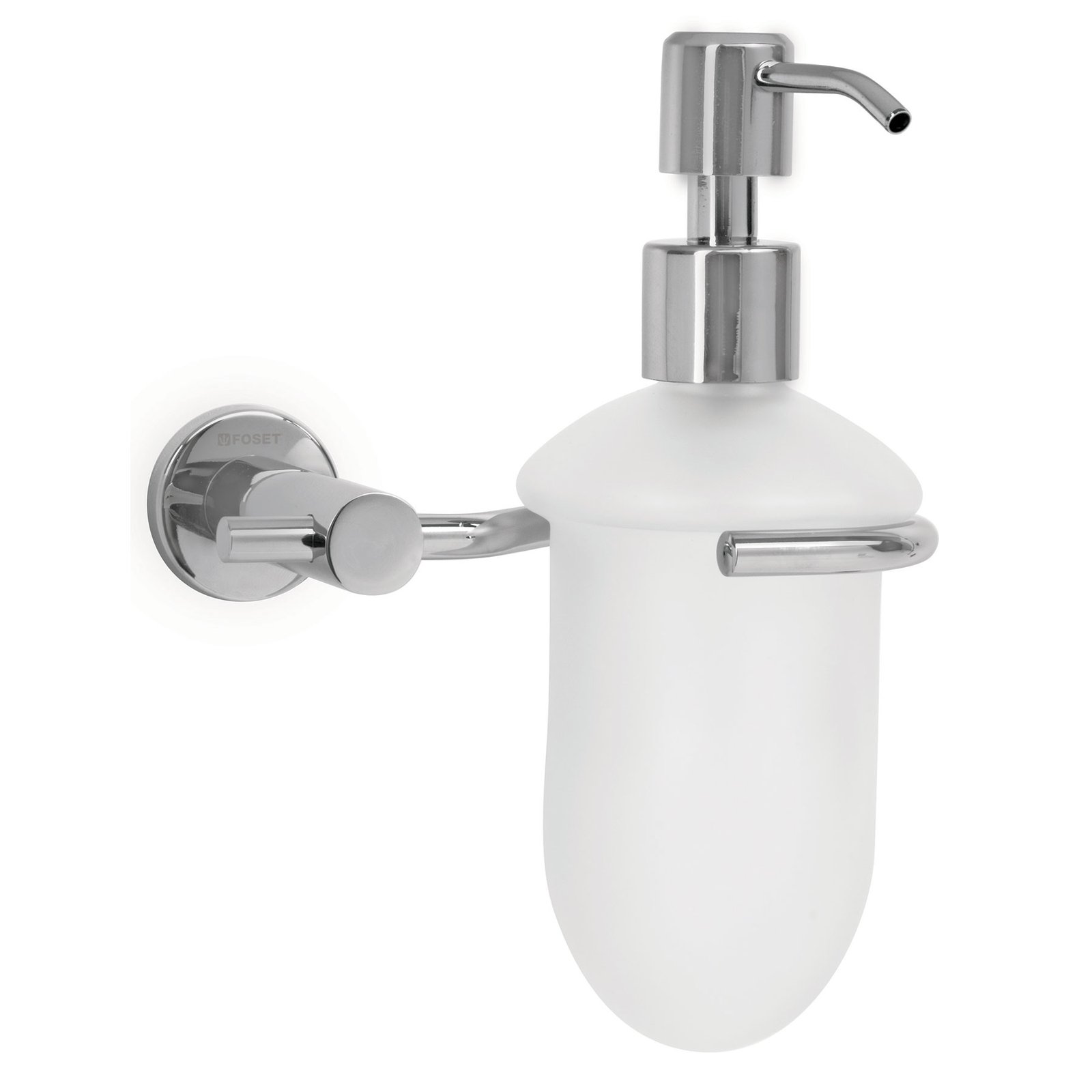 DISPENSADOR DE JABÓN CROMADO ELA-75 FOSET