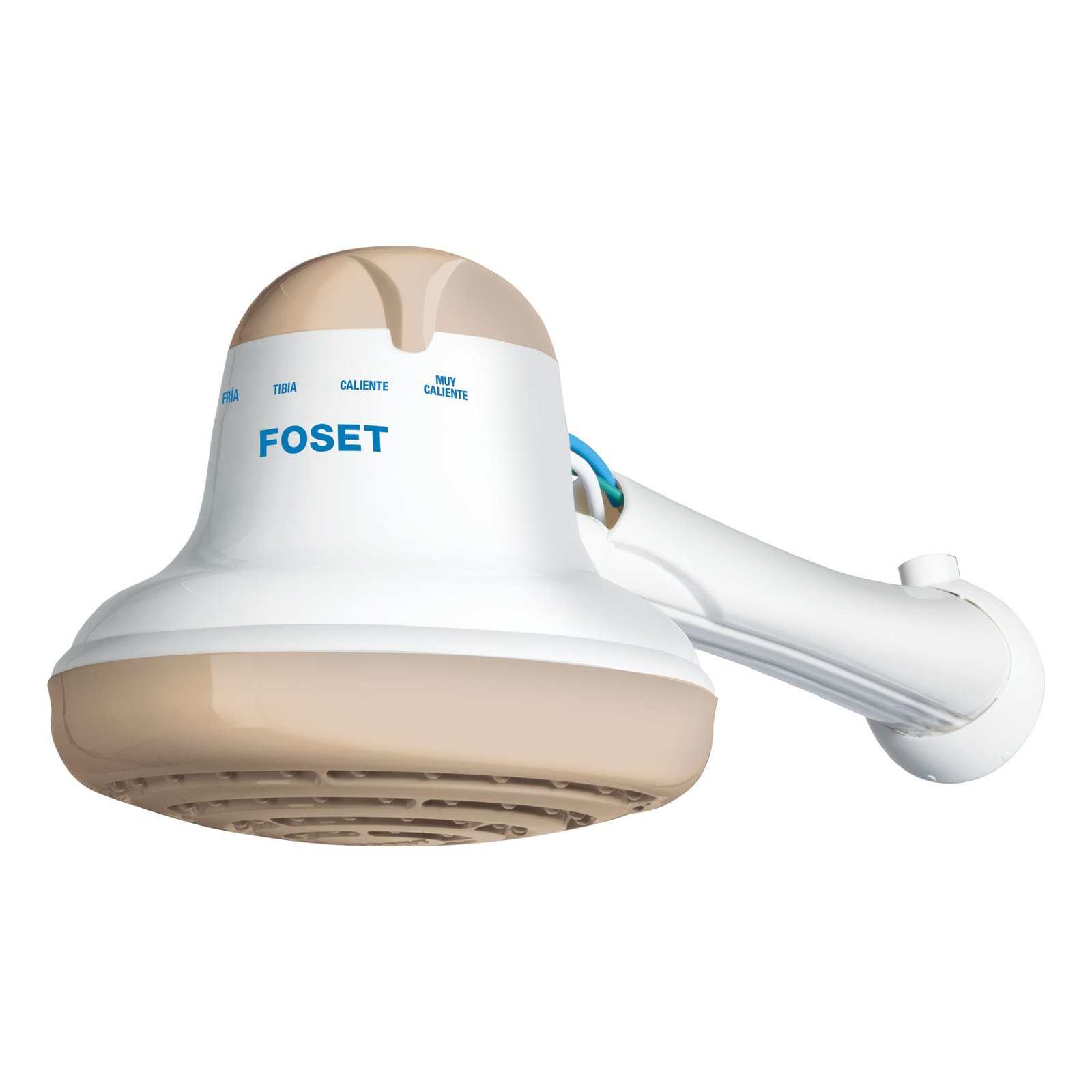 DUCHA ELECTRICA 4 TEMP BEIGE 110V REGEL-6B FOSET