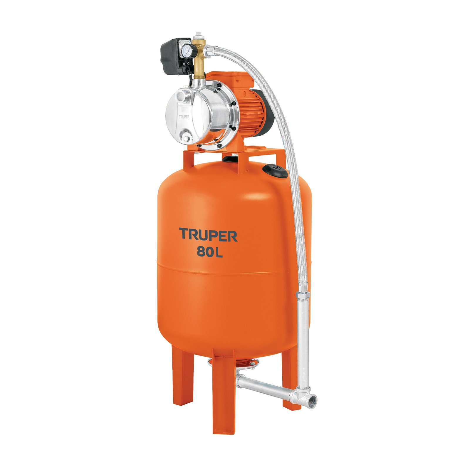 BOMBA HIDRONEUMATICA 1HP 80L HIDR-1X80 TRUPER