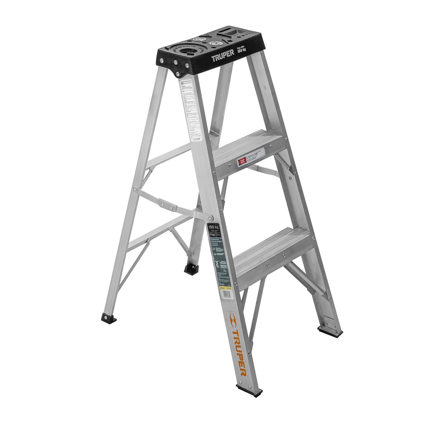 ESCALERA ALUM T/TIJERA TIII 3P 150kg EST-32 TRUPE