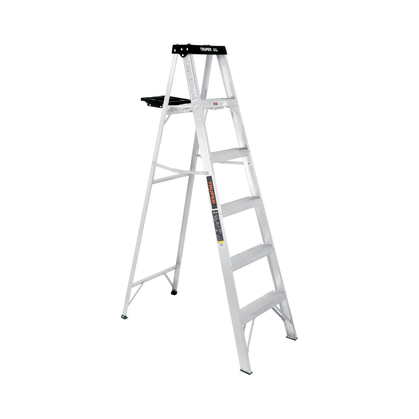 ESCALERA ALUM T/TIJERA TIII 6P 150kg EST-35 TRUPE