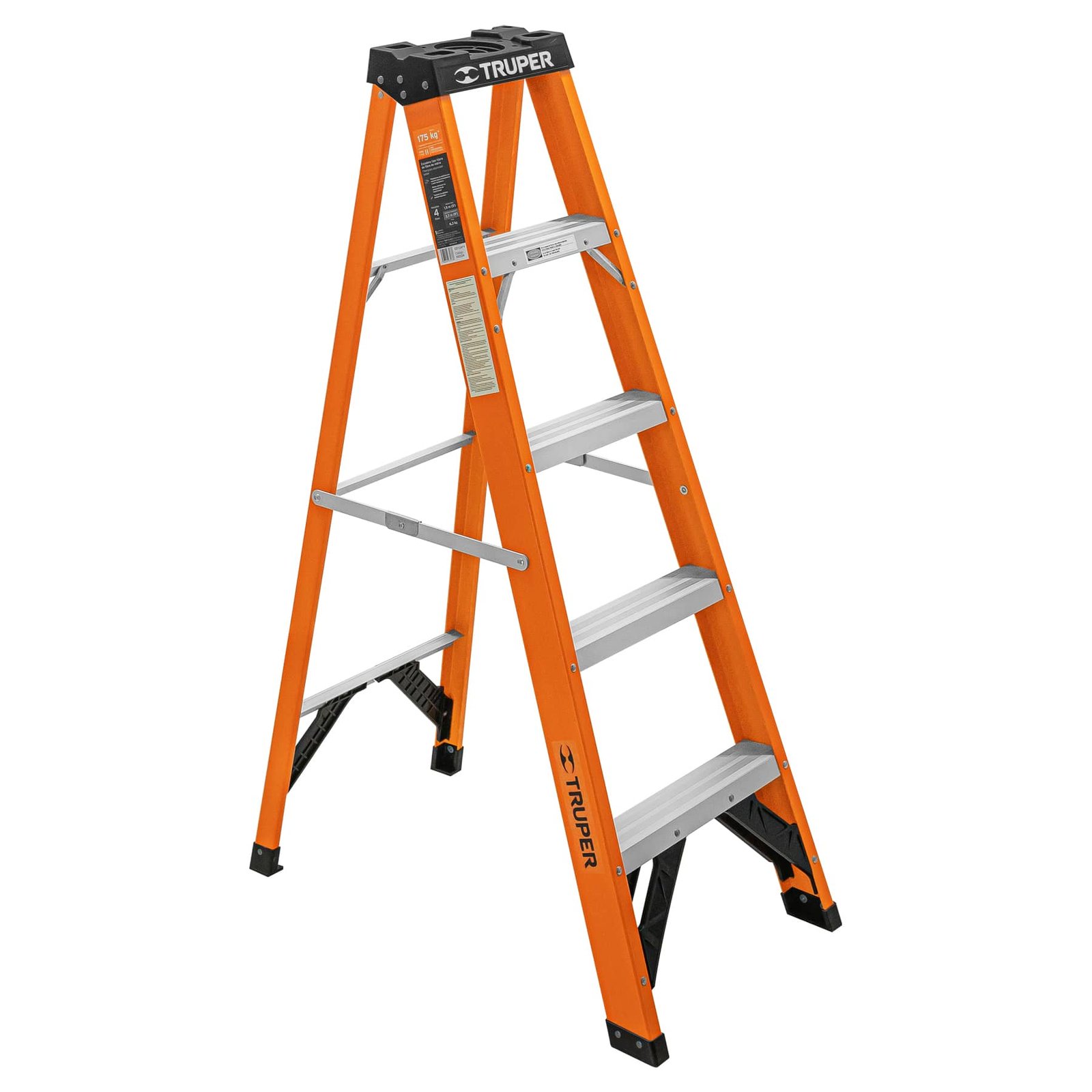 ESCALERA FIB VIDRIO T/TIJ 5 PELDAÑ EST-24FV TRUPER