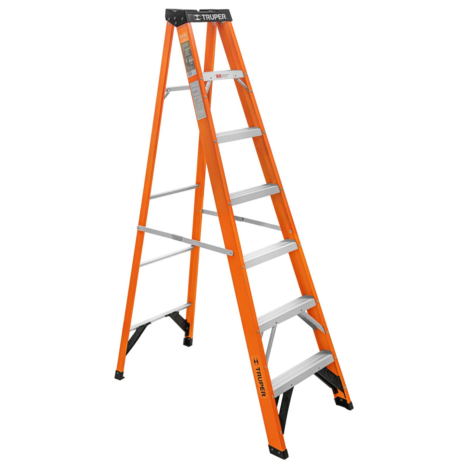 ESCALERA FIB VIDRIO T/TIJ 7 PELDAÑ EST-26FV TRUPER