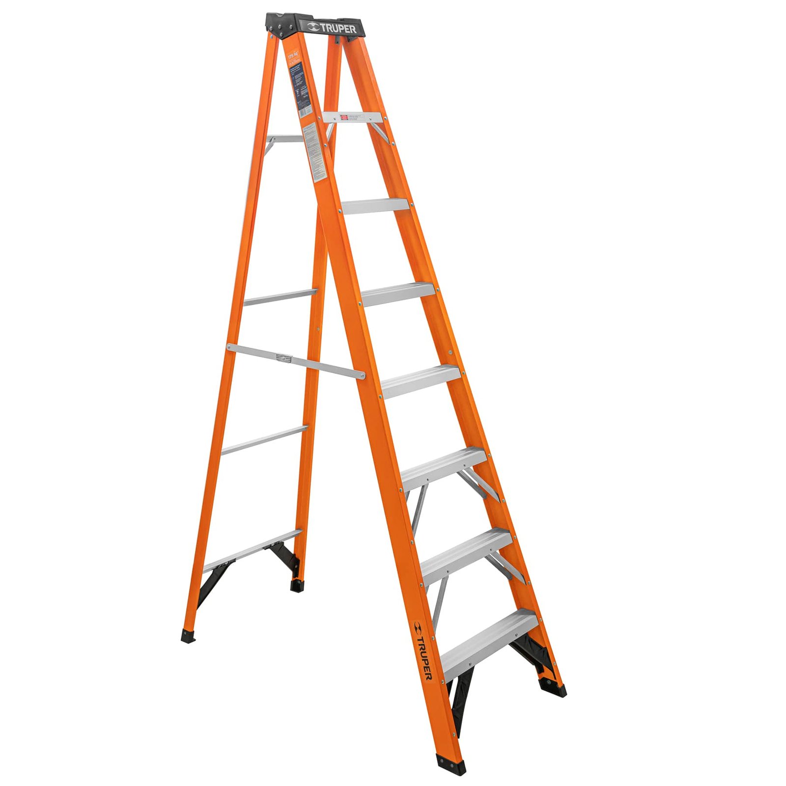 ESCALERA FIB VIDRIO T/TIJ 8 PELDAÑ EST-27FV TRUPER