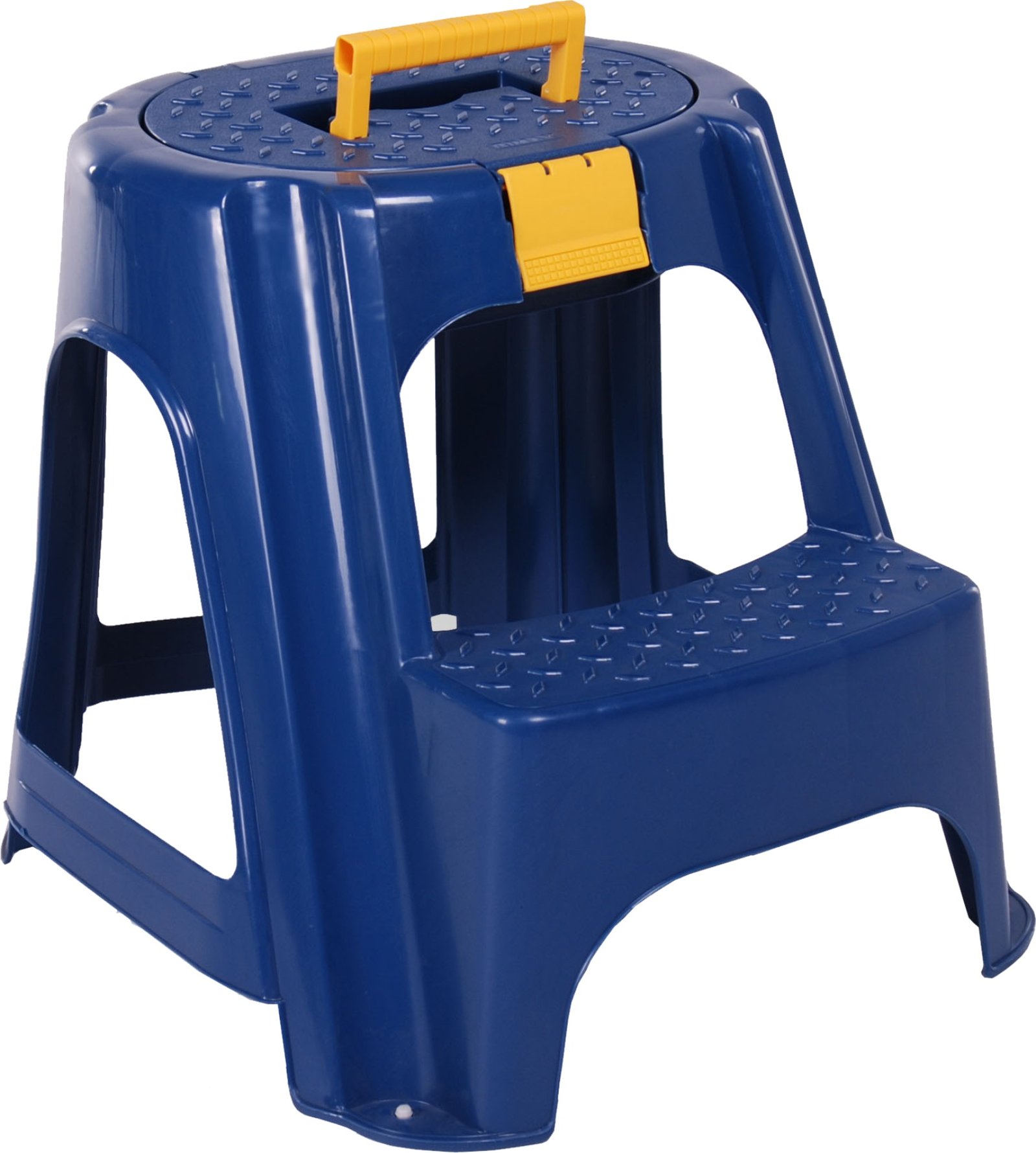 ESCALERA MULTIUSO TAPA ORG 2 PELD AZUL #5291 RIMAX