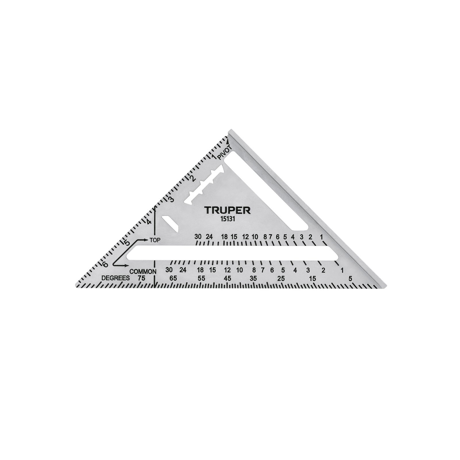 ESCUADRA ALUMINIO P/GYPSUM 7" ET-7A TRUPER