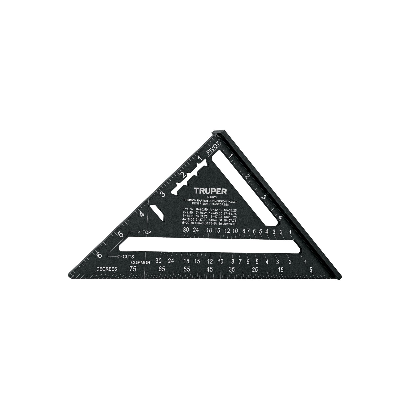 ESCUADRA ALUM P/GYPSUM NG 7" ET-7AN TRUPER