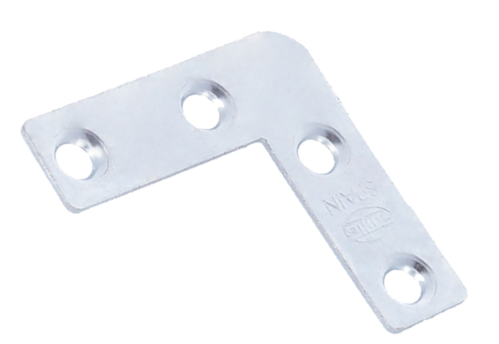 ESCUADRA AMIG ZINCADA P/ CANTO No403 2 1/2x2 1/2