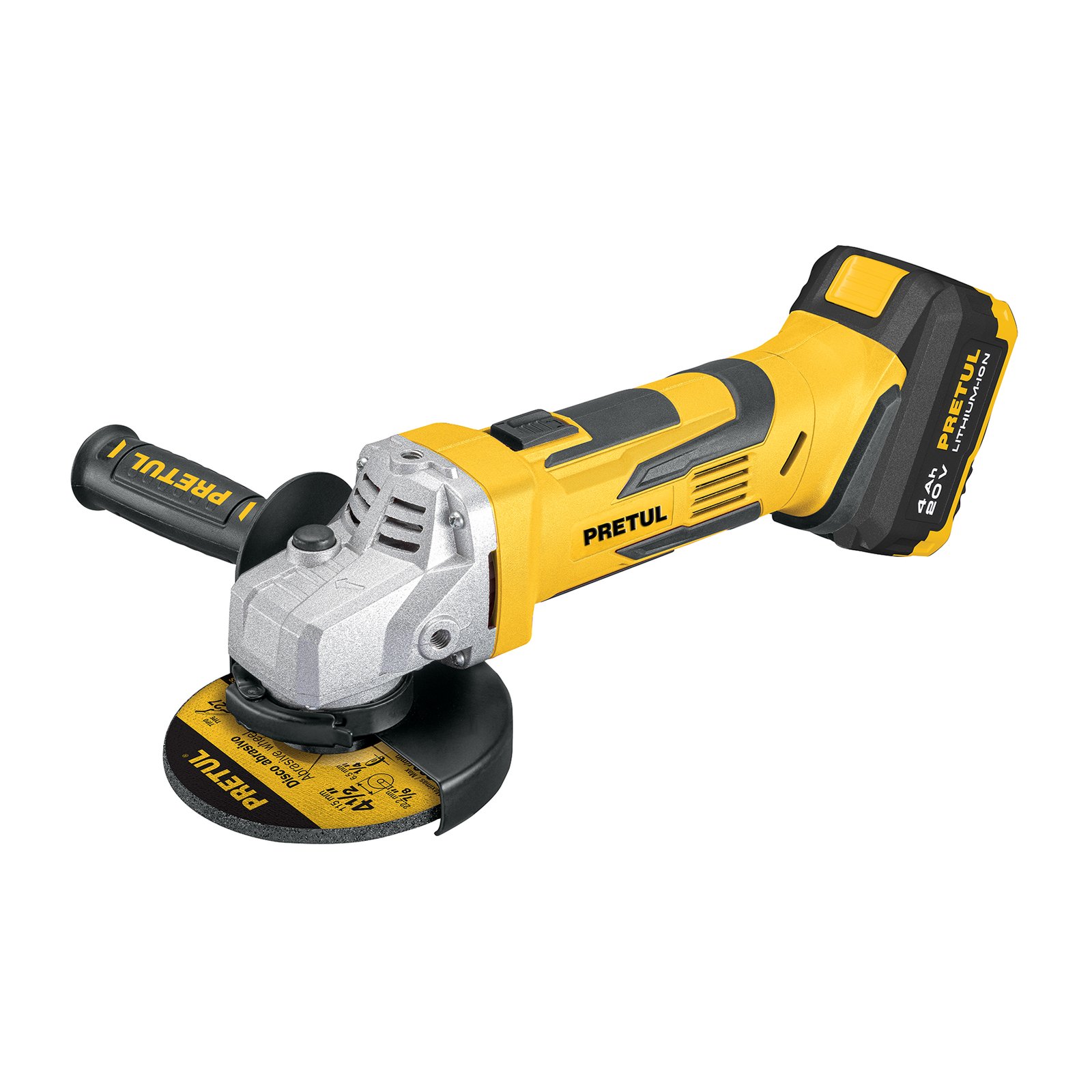 ESMERILAD ANGU INALAMB 20V 4-1/2" ESMI-20P PRETUL