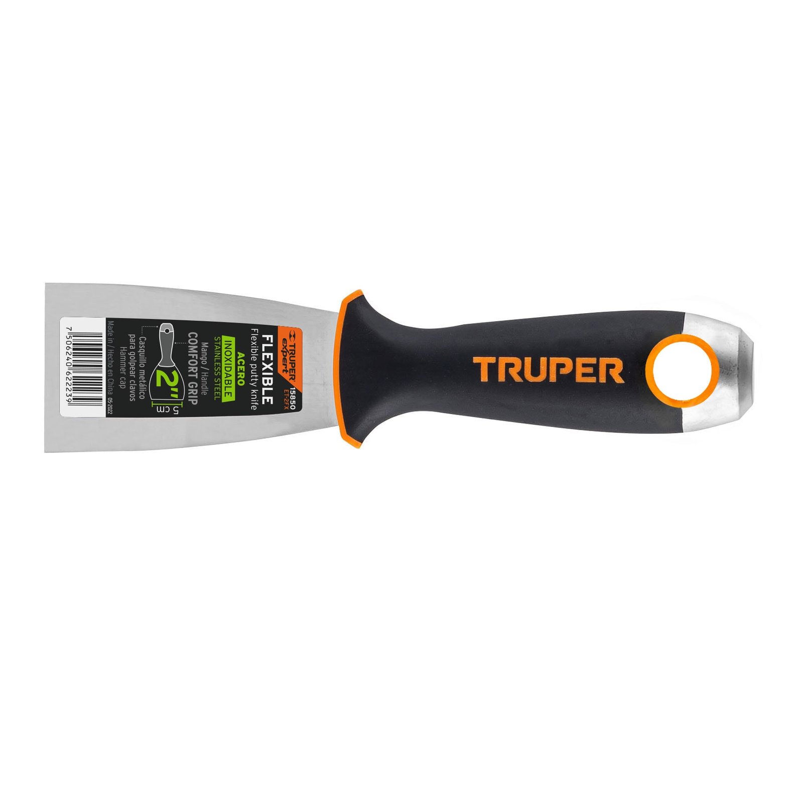 ESPATULA FLEXIBLE 2" ACERO INOXIDABLE ET-2FX