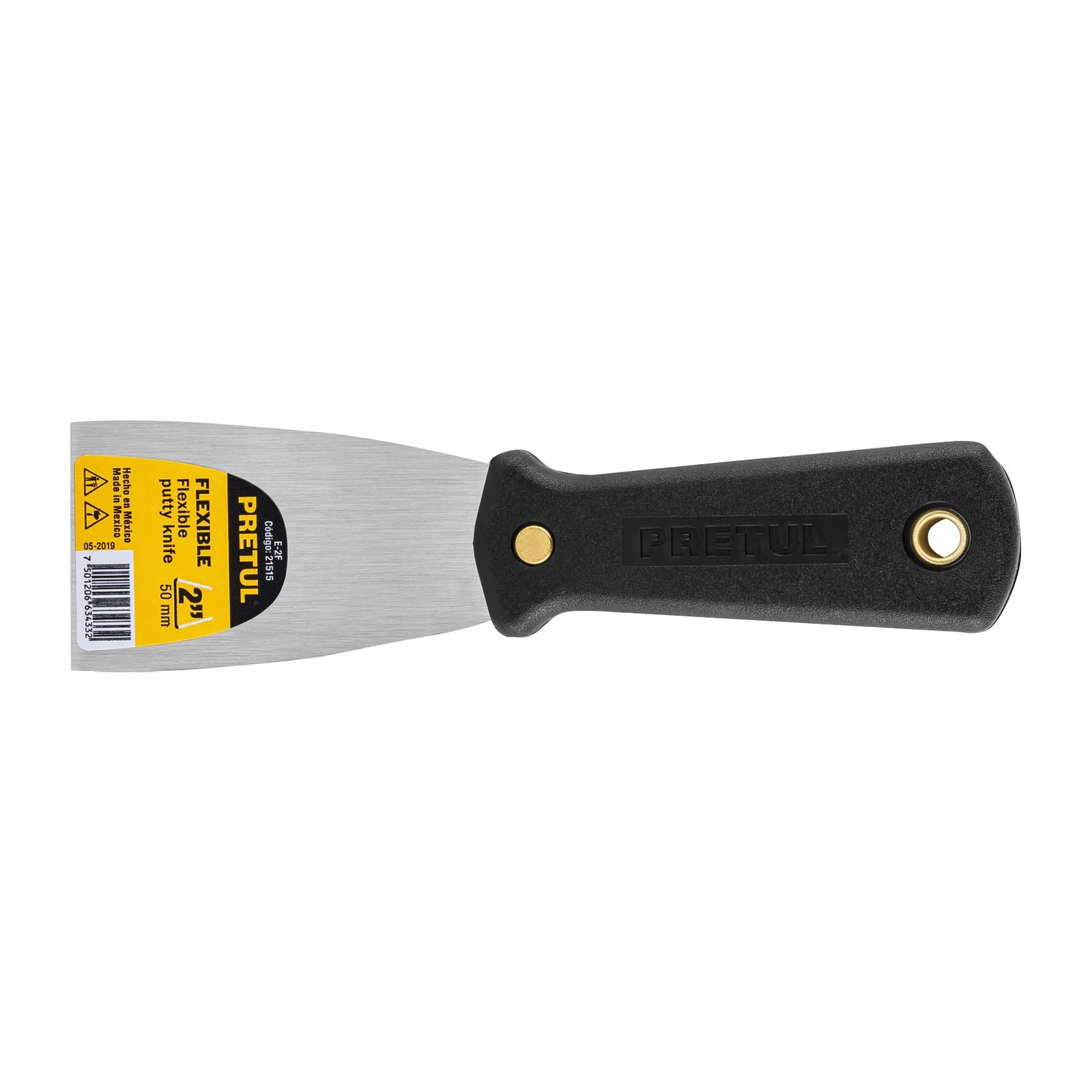 ESPATULA MANGO PLAST FLEXIBLE 2"E-2F PRETUL