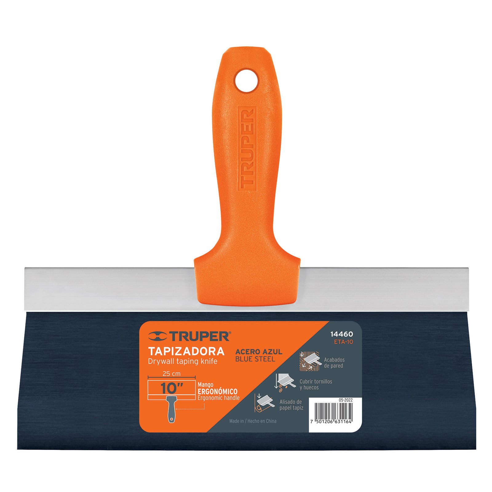 ESPATULA P/GYPSUM 10" TRUPER ETA-10 E-85