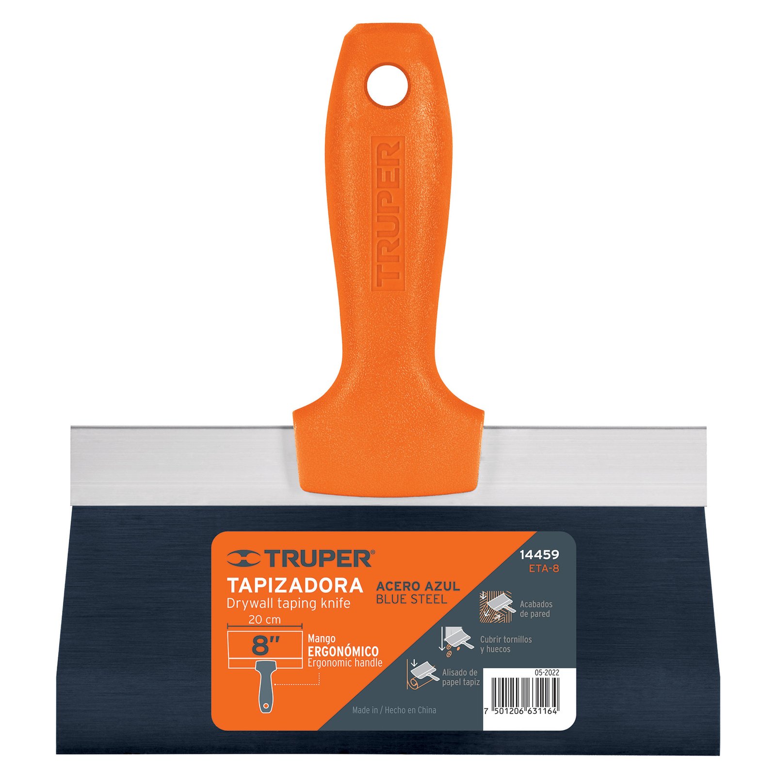 ESPATULA P/GYPSUM 8" TRUPER ETA-8 E-85