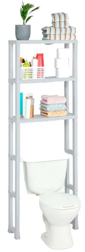 ESTANTE ORGANIZADOR BAÑO 3N BLANCO 12982 RIMAX