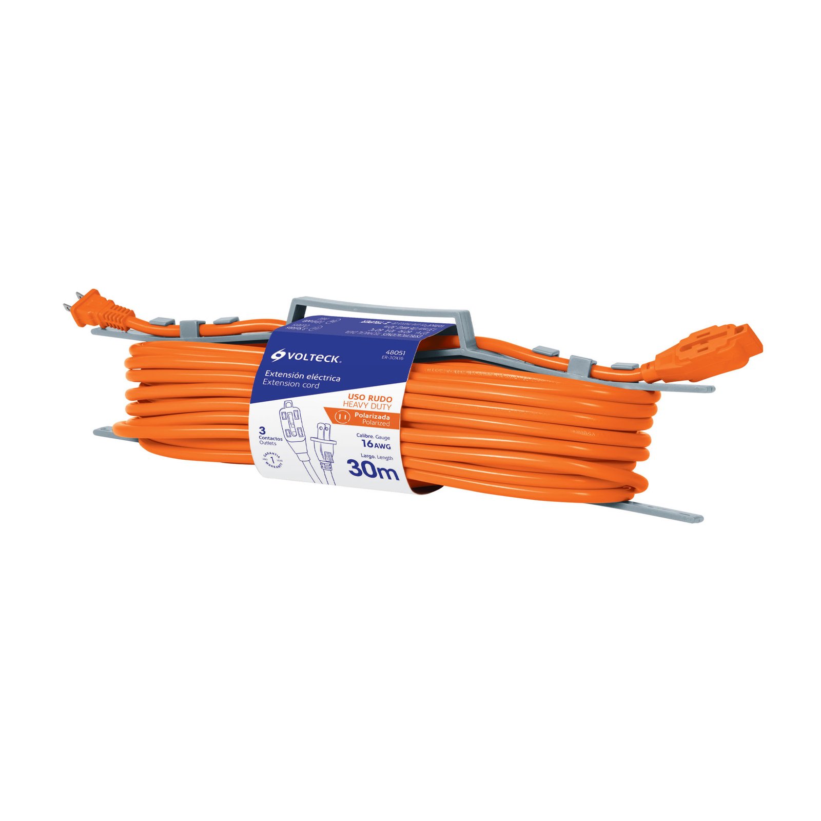 EXTENSION ELECT SENC USO RUDO30m ER-30X16 VOLTECH