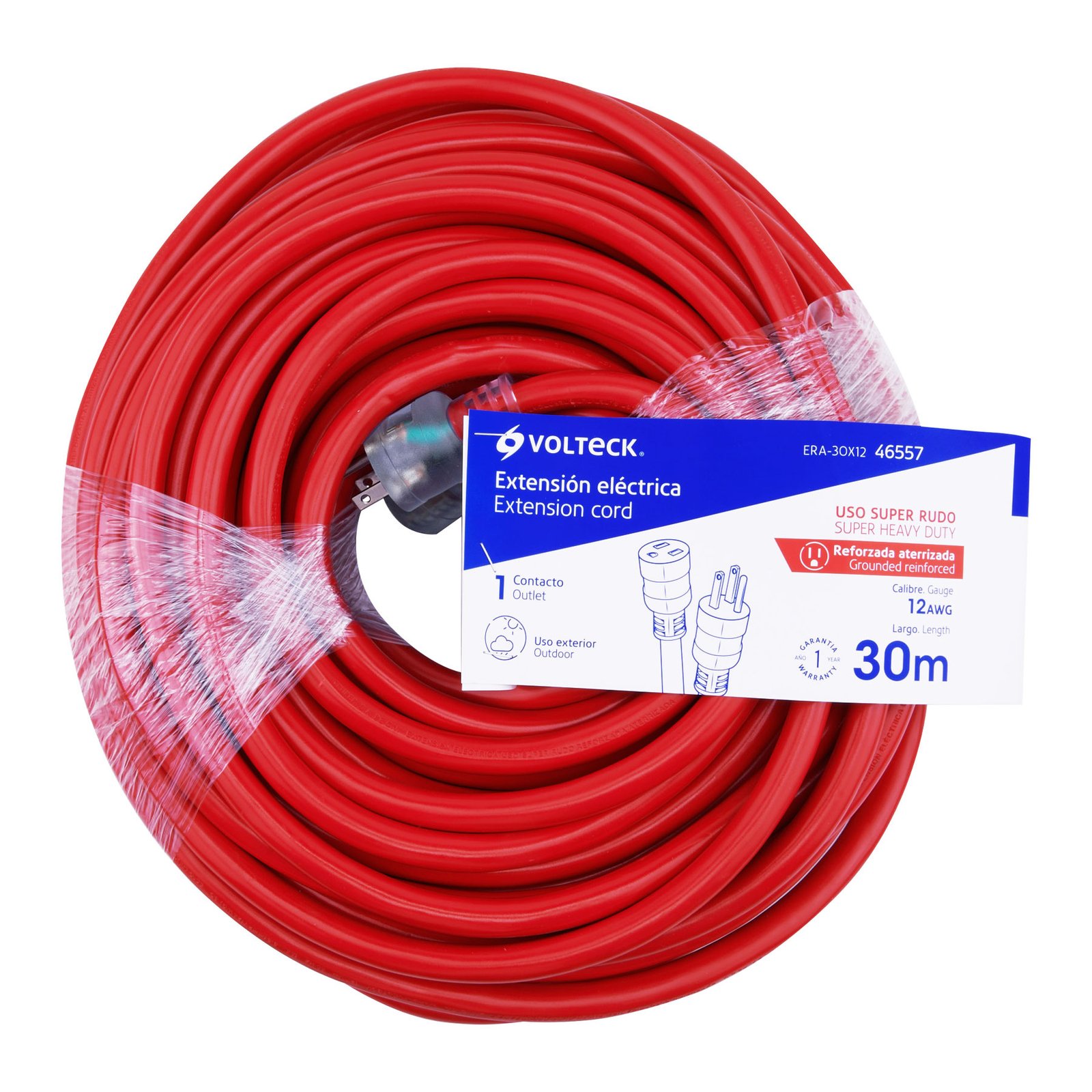 EXTENSION SUPER RUDO CAL12 30M ERA-30X12 VOLTECH
