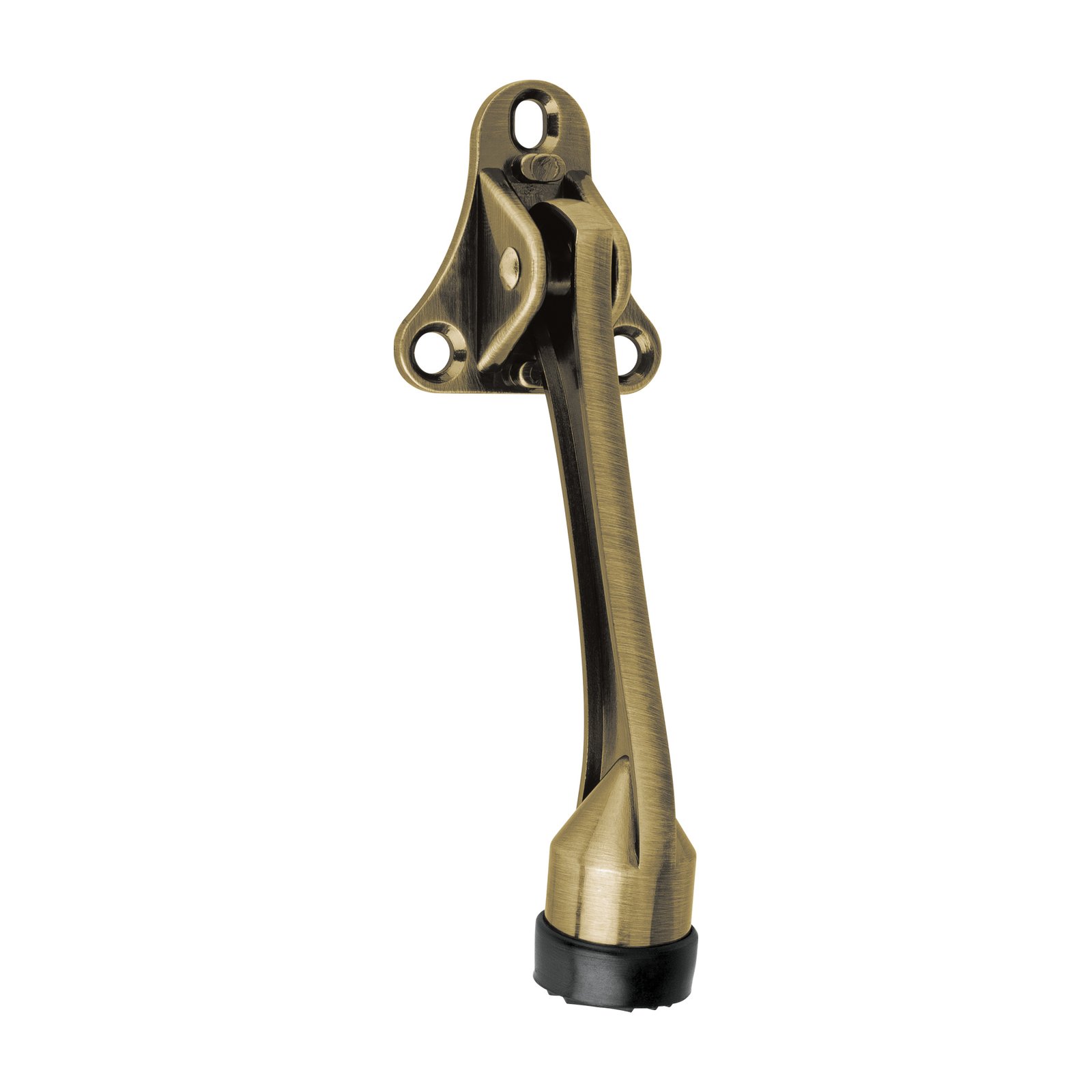 FIJAPUERTA METALICO LATON ANTIGUO FIPU-2 HERMEX
