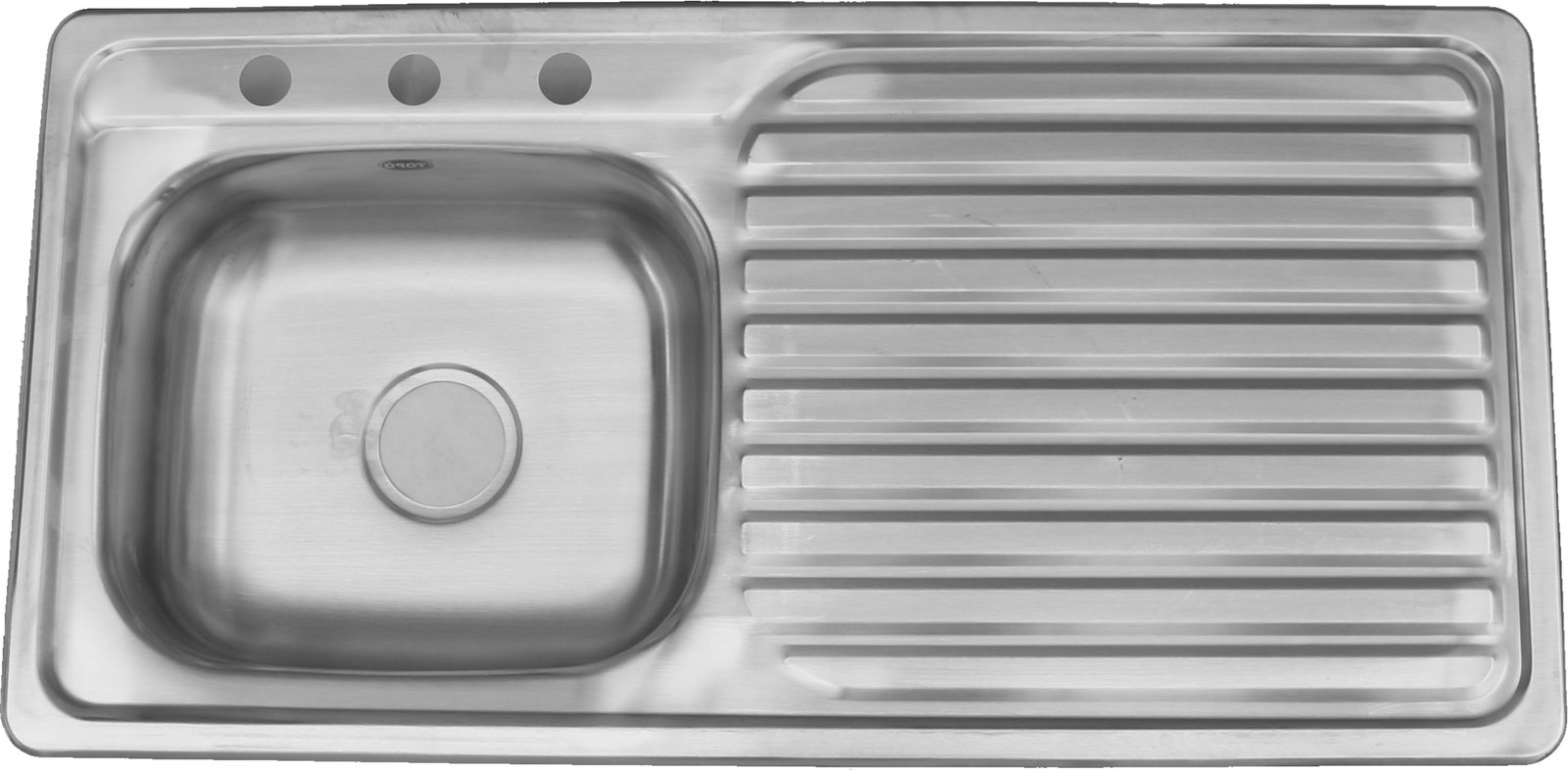 FREGADERO PARCHE 100x50 TANQUE IZQ C/DES UNIFLEX