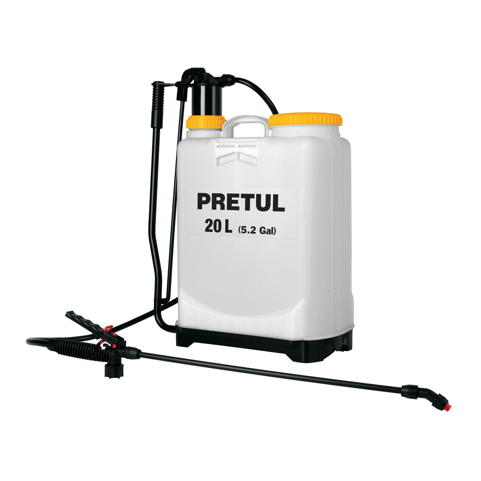 FUMIGADORA ESPALD MANUAL 20L MOCHIL FUM-20P PRETUL
