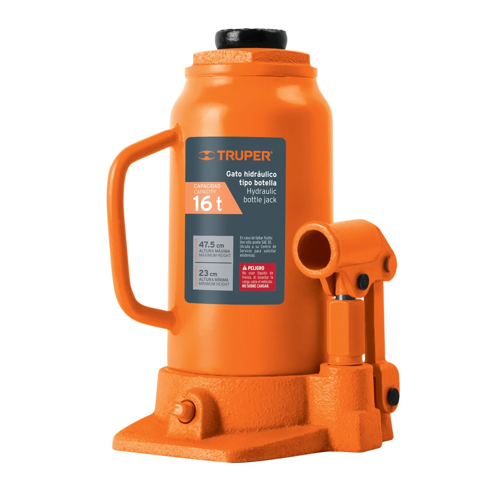 GATA HIDRAULICA TIPO BOT 16 TON GAT-16 TRUPER