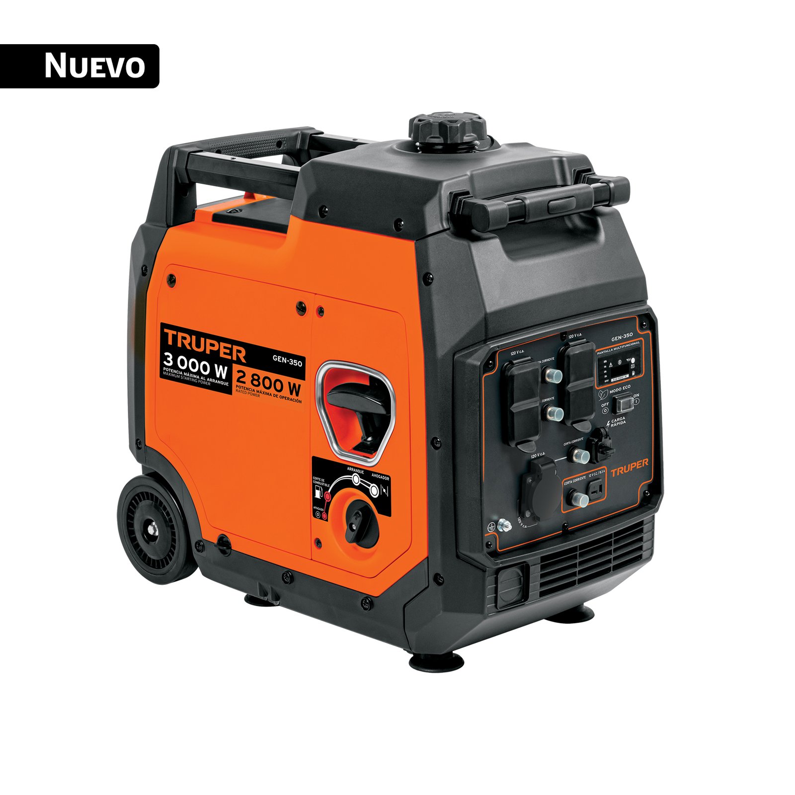 GENERADOR INVERSORES SILENC 3000W GEN-350 TRUPER
