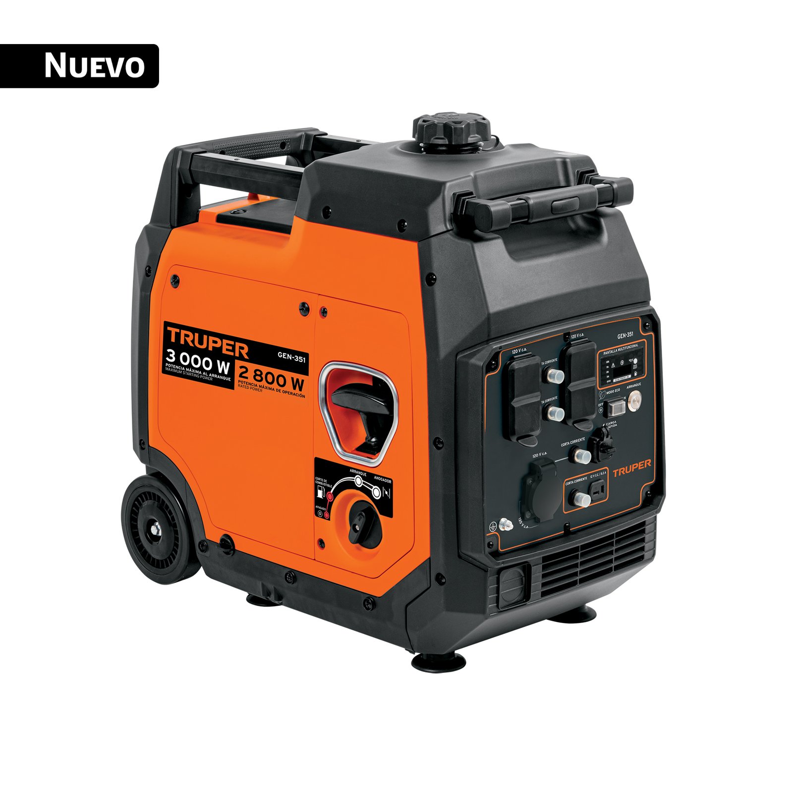 GENERADOR INVERSORES SILENC 3000 W GEN-351 TRUPER