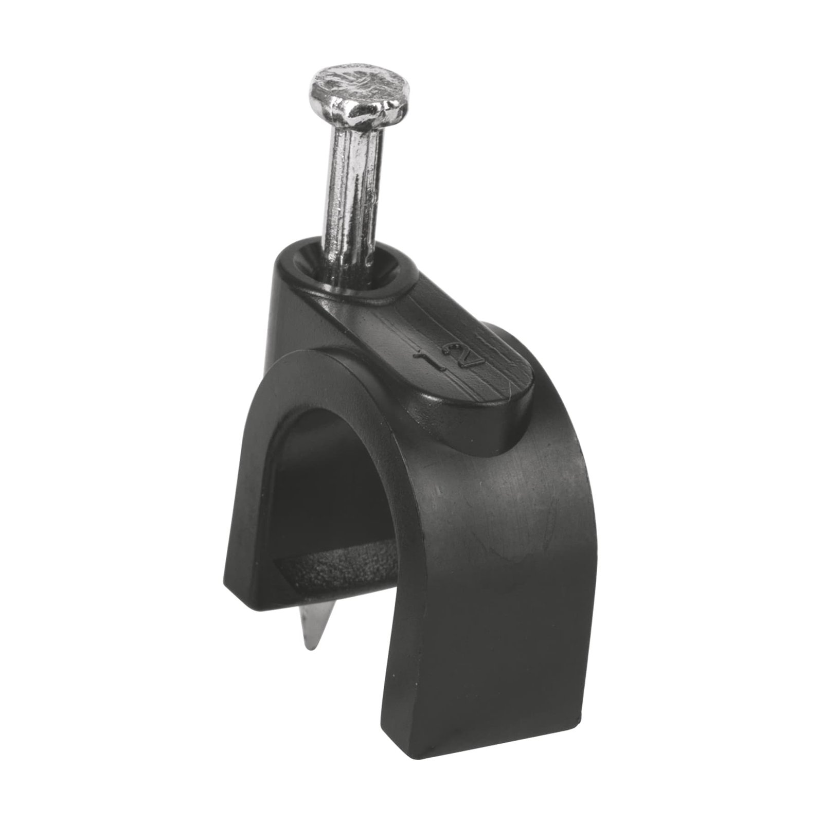 GRAPA CURVA P/CABLE 12MM NGR B20PZ GCU-12N VOLTECK