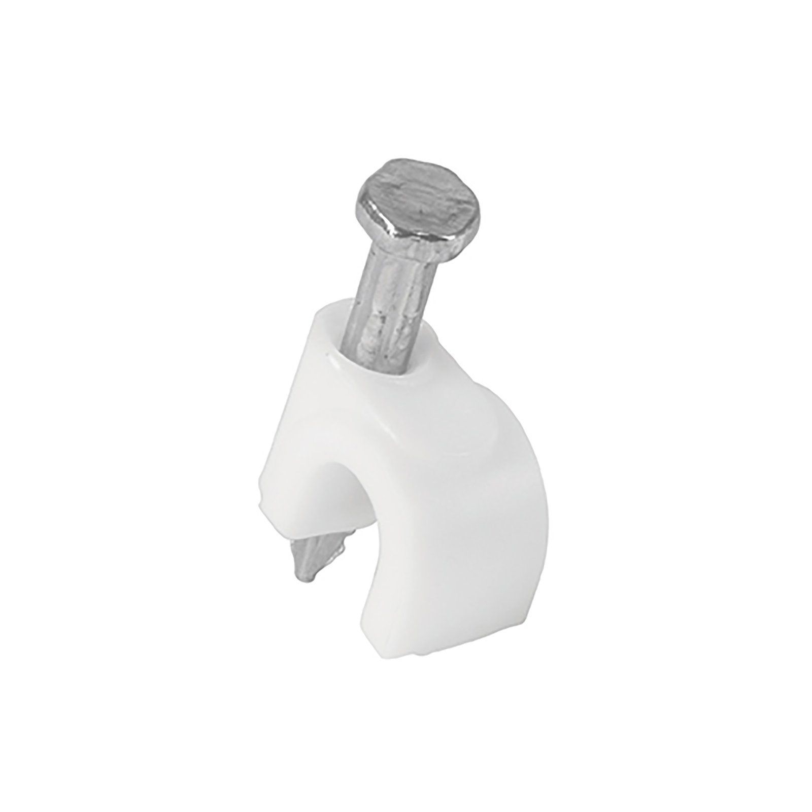 GRAPA CURVA P/CABLE 20pzs GCU-6B VOLTECH-TRUPER