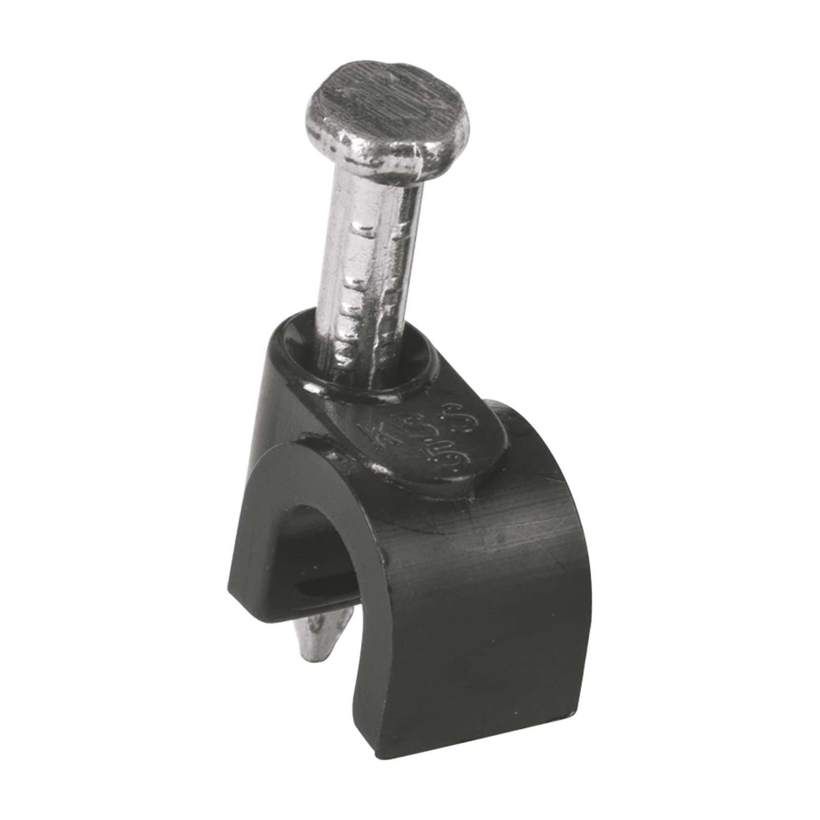 GRAPA CURVA P/CABLE 5MM NGRA B20PZ GCU-5N VOLTECK