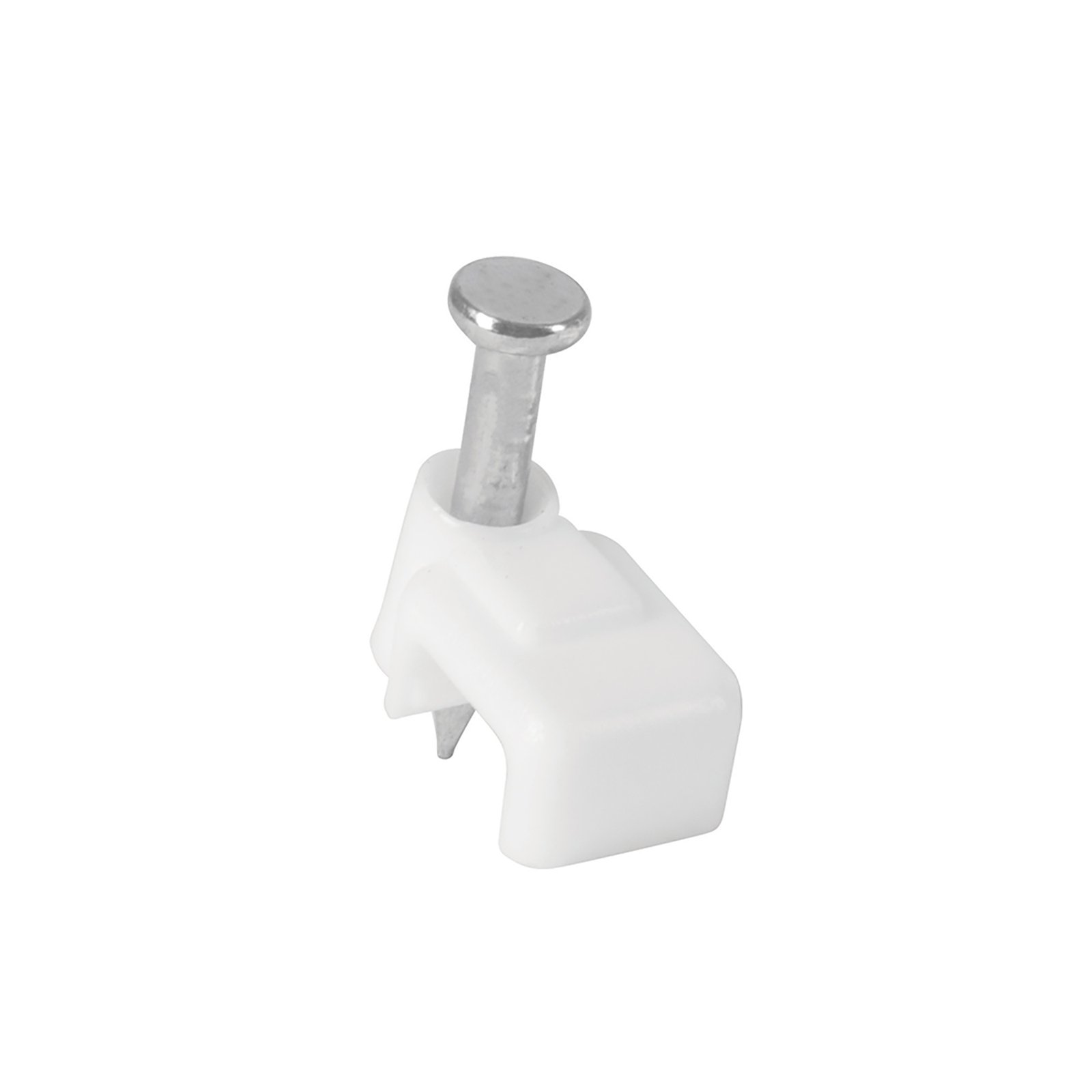GRAPA PLANA P/CABLE 20pzs BL GPL-5B VOLTECH
