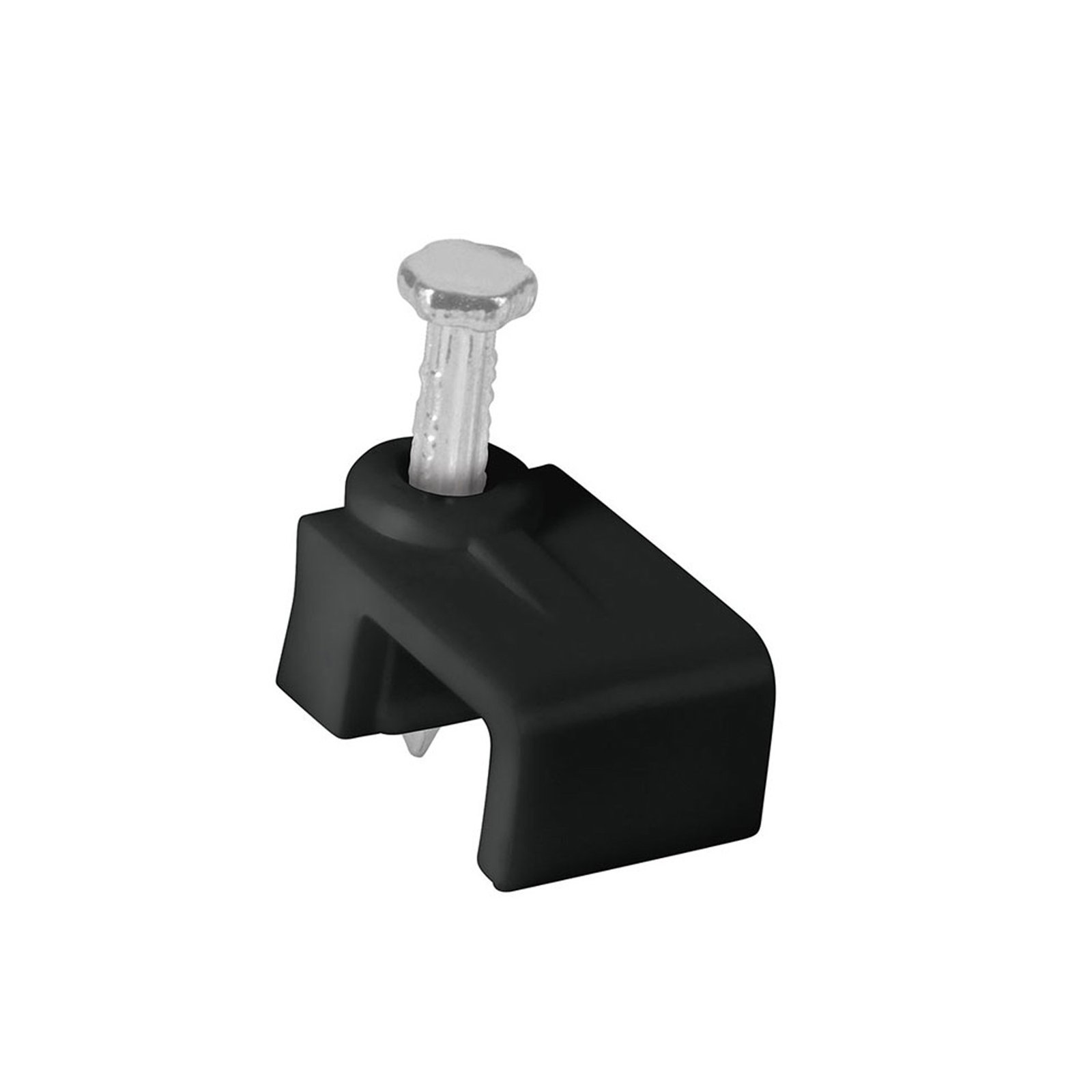 GRAPA PLAN P/CABLE 5X8.5mm NG 20pzs GPL-8N VOLTECK