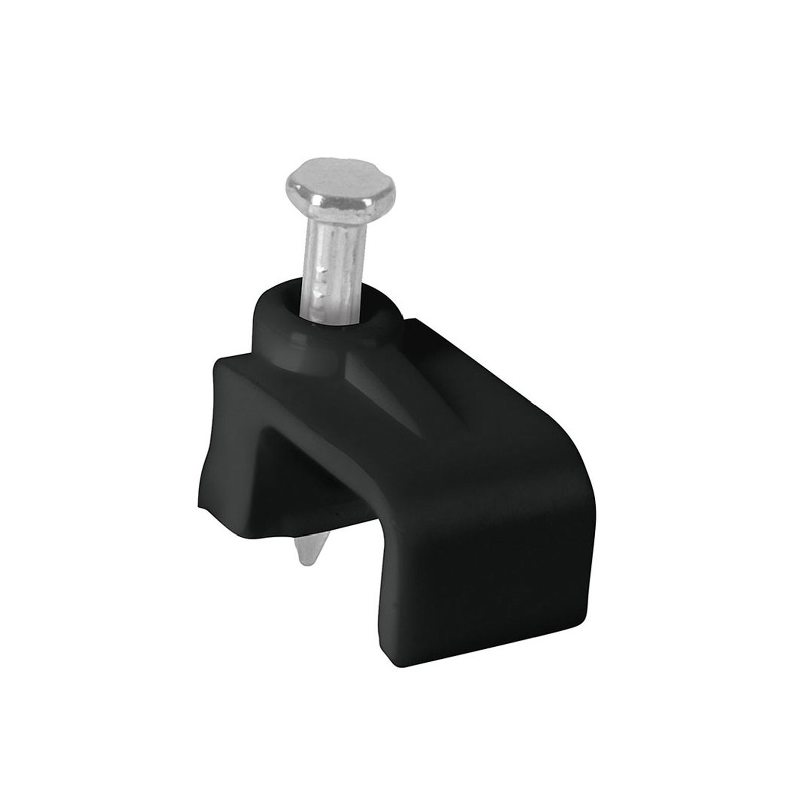 GRAPA PLAN P/CABL 6X9.5mm NG 20pzs GPL-10N VOLTECK