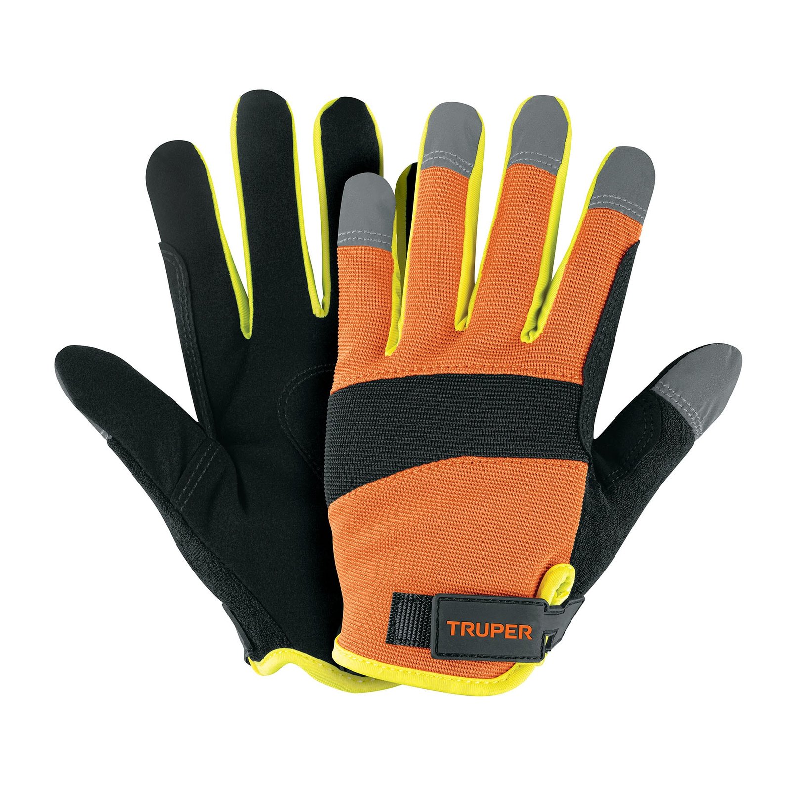 GUANTE MECANICO ALTA VISIBILIDAD GU-625 TRUPER