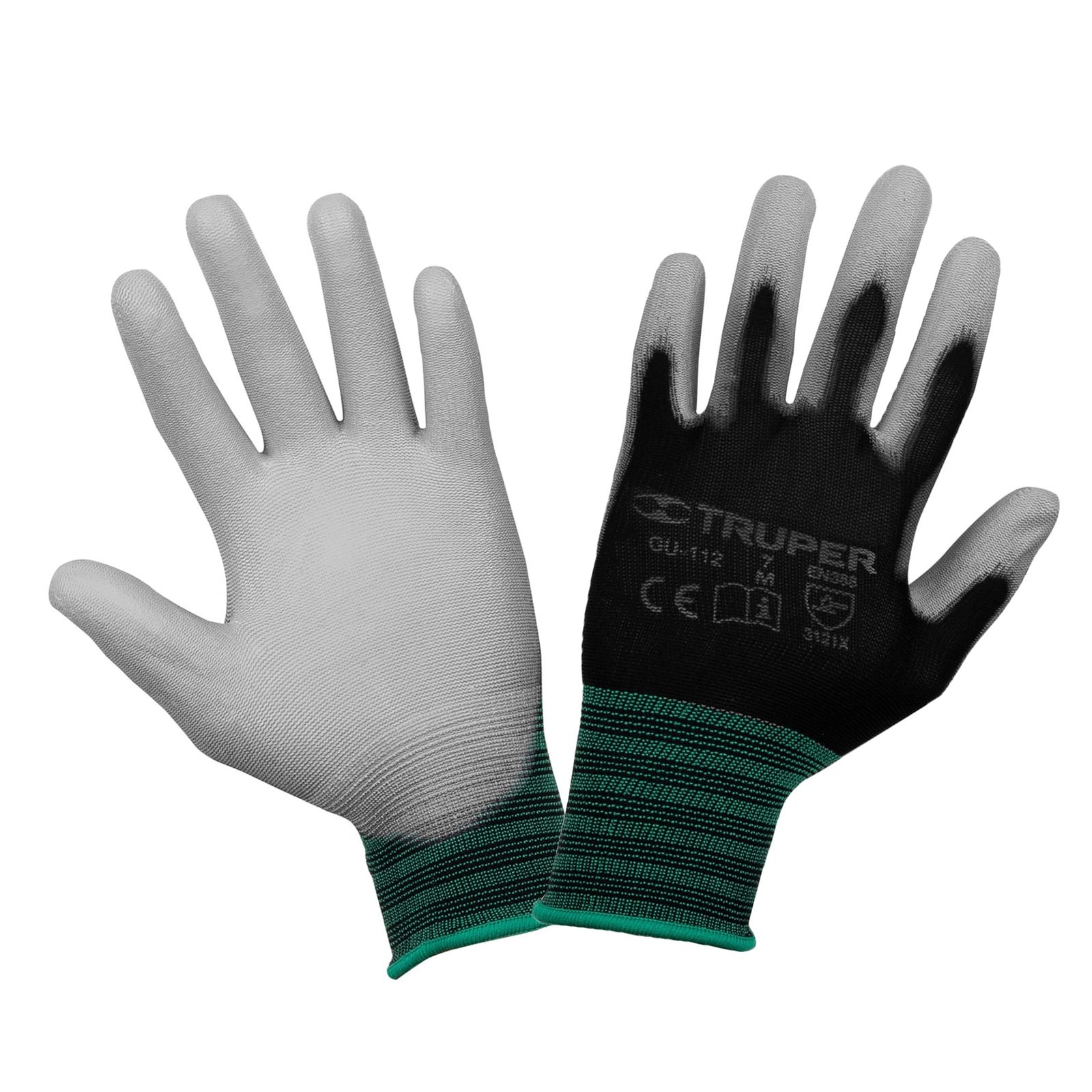 GUANTE NYLON C/POLIURETANO MED GU-112 TRUPER