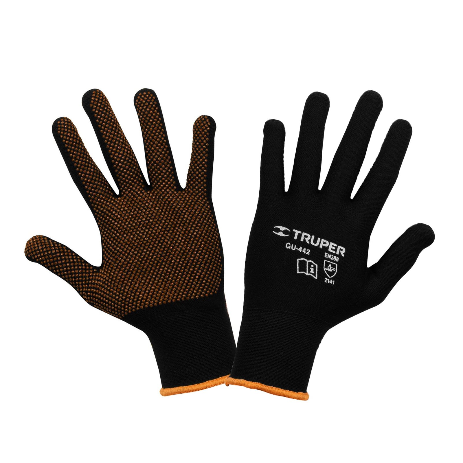 GUANTE PUNTOS PVC PALMA MED GU-442 TRUPER