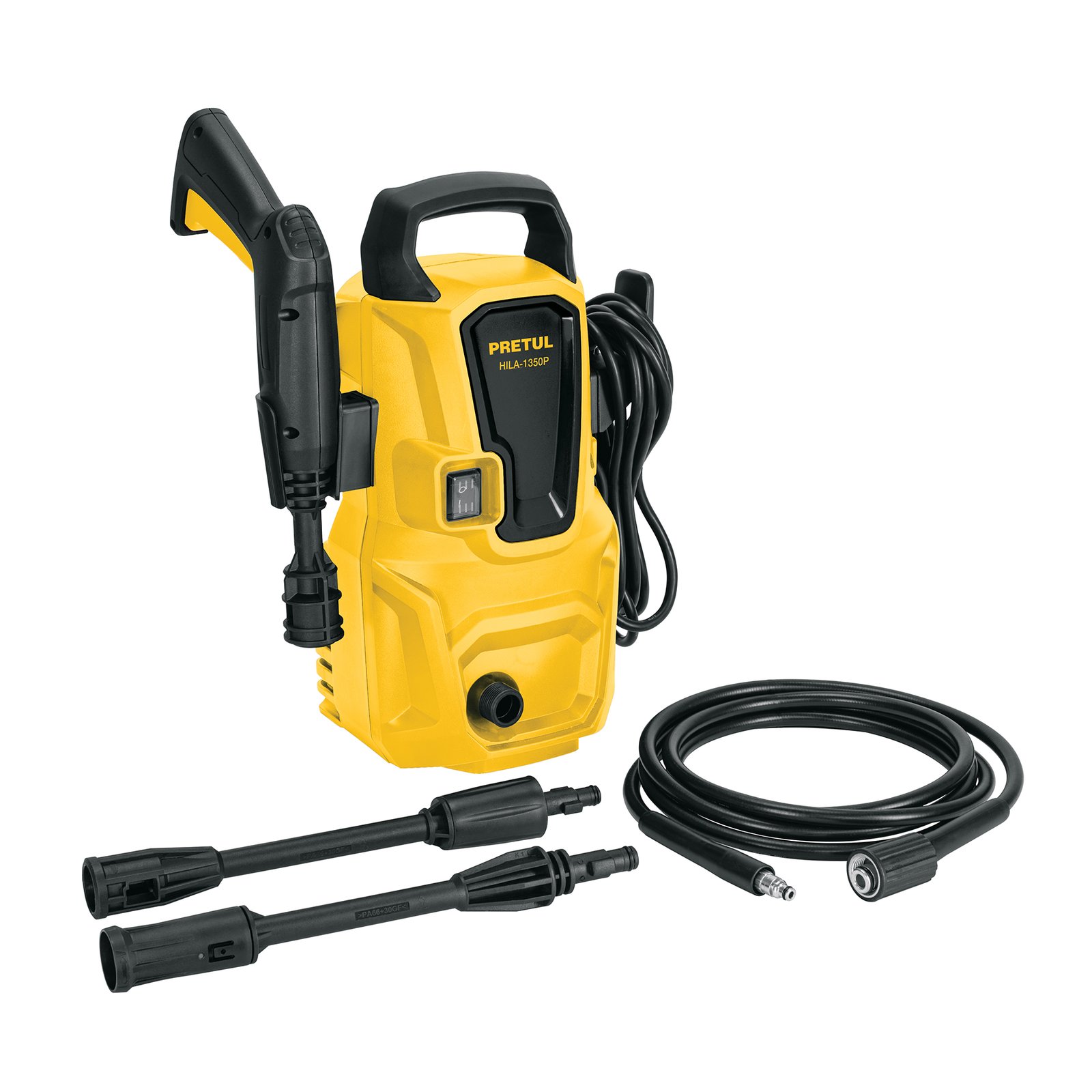 HIDROLAVADORA ELECT 1350PSI HILA-1350P PRETUL