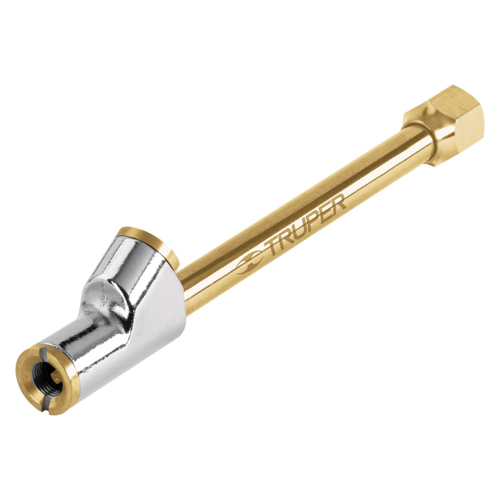 INFLADOR CABEZA DOBLE 1/4 NPT VAL-INF-1/4 TRUPER