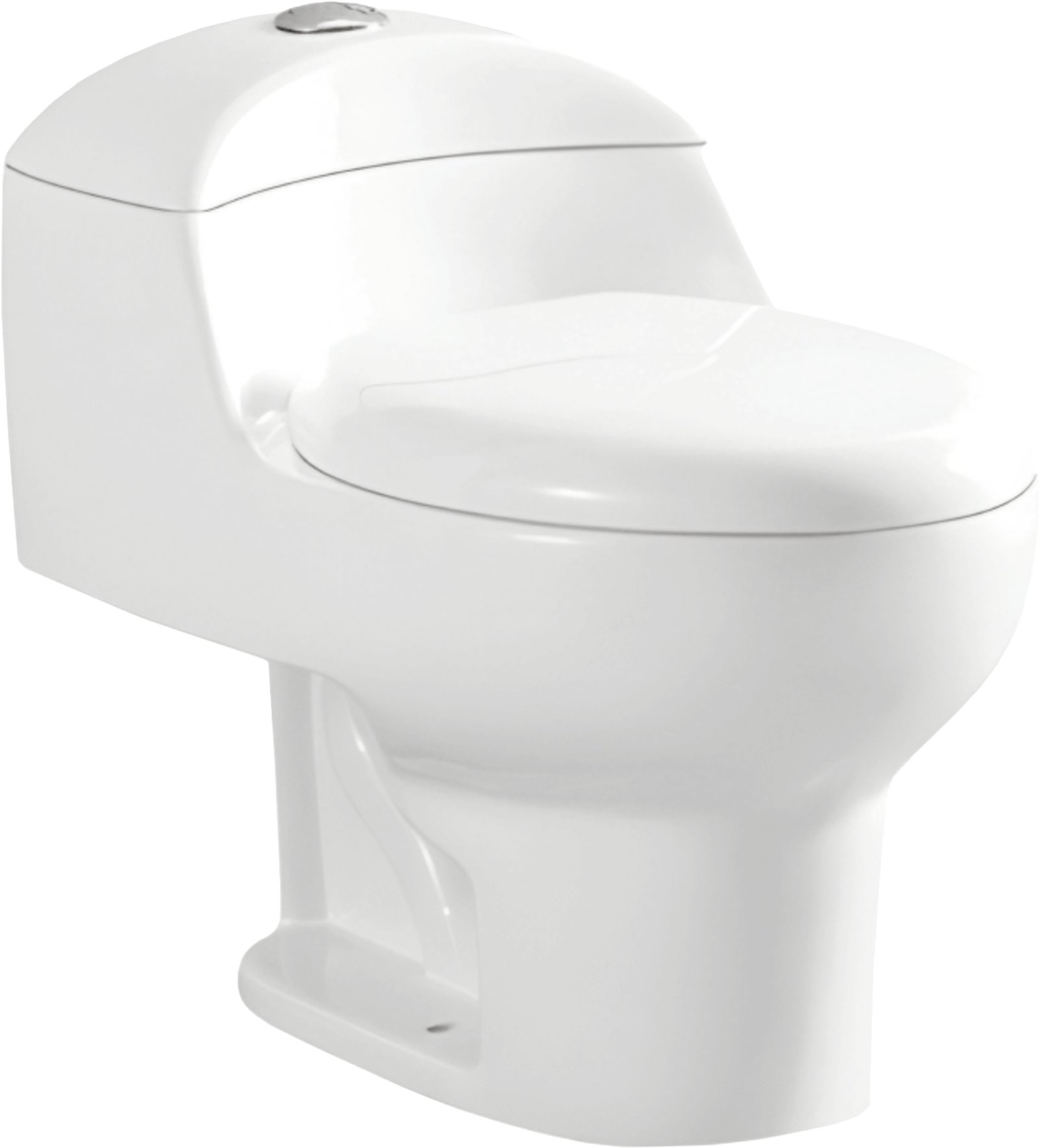 INODORO UNAPIEZA ALTO 650mm BLANC #OP-1858 UNIFLEX