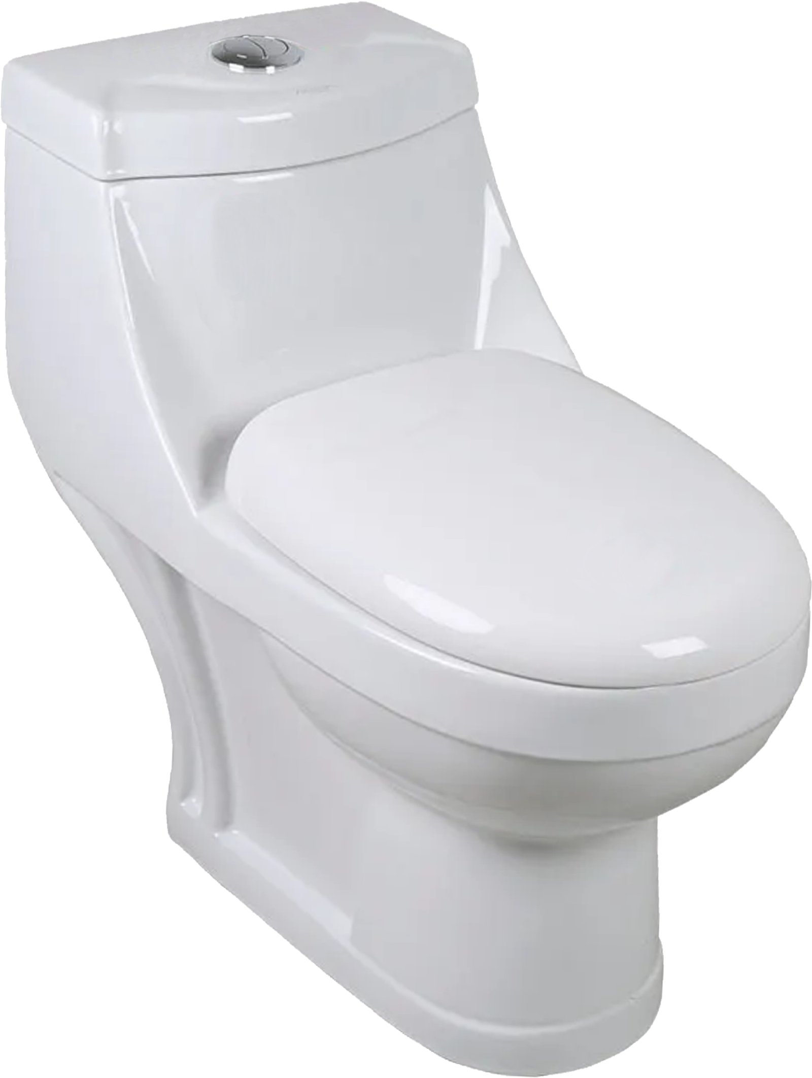 INODORO UNAPIEZA BAJO 590mm BLANC #OP-1856 UNIFLEX