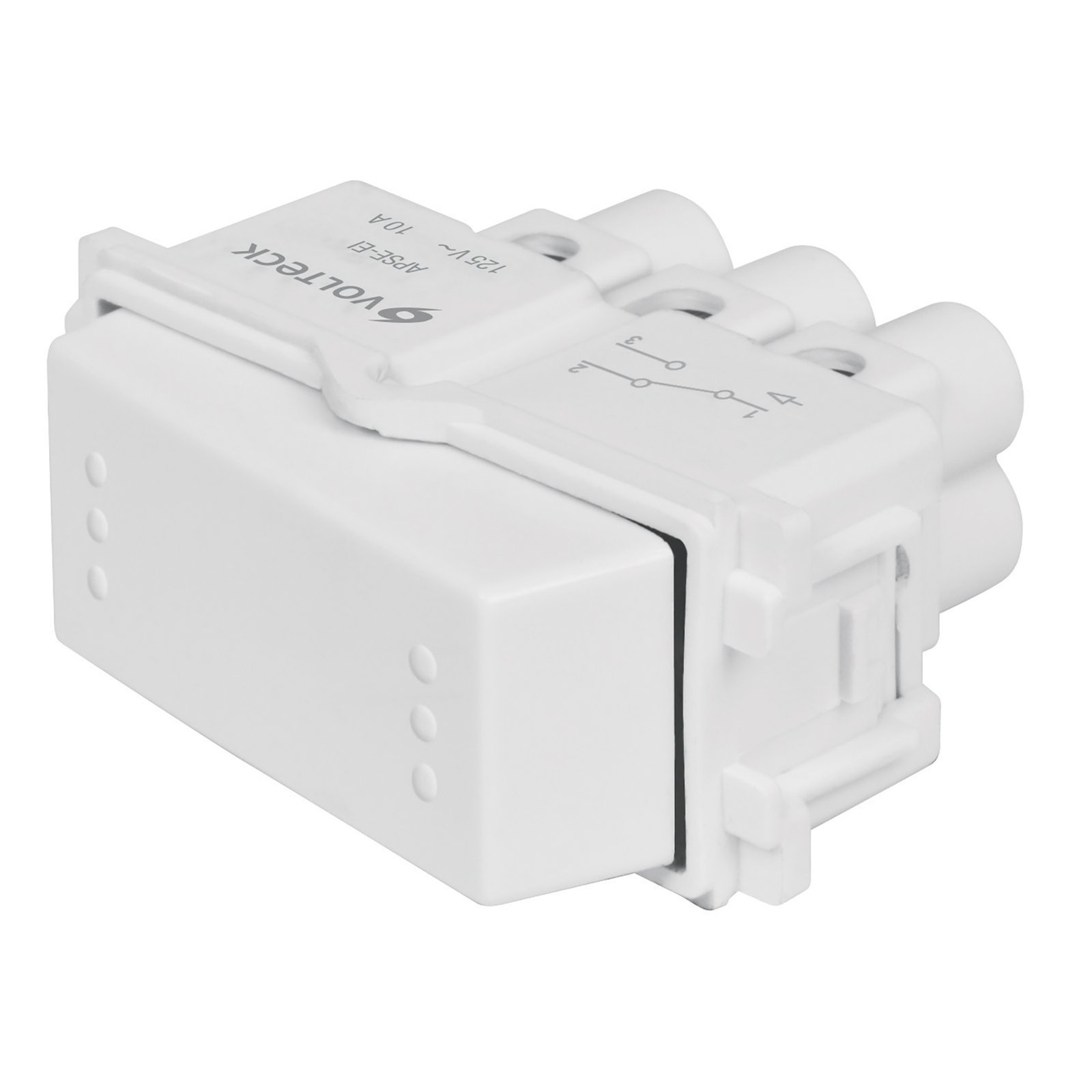 INTERRUPTOR DE 3 VÍAS BLANCO APSE-EIB VOLTECK