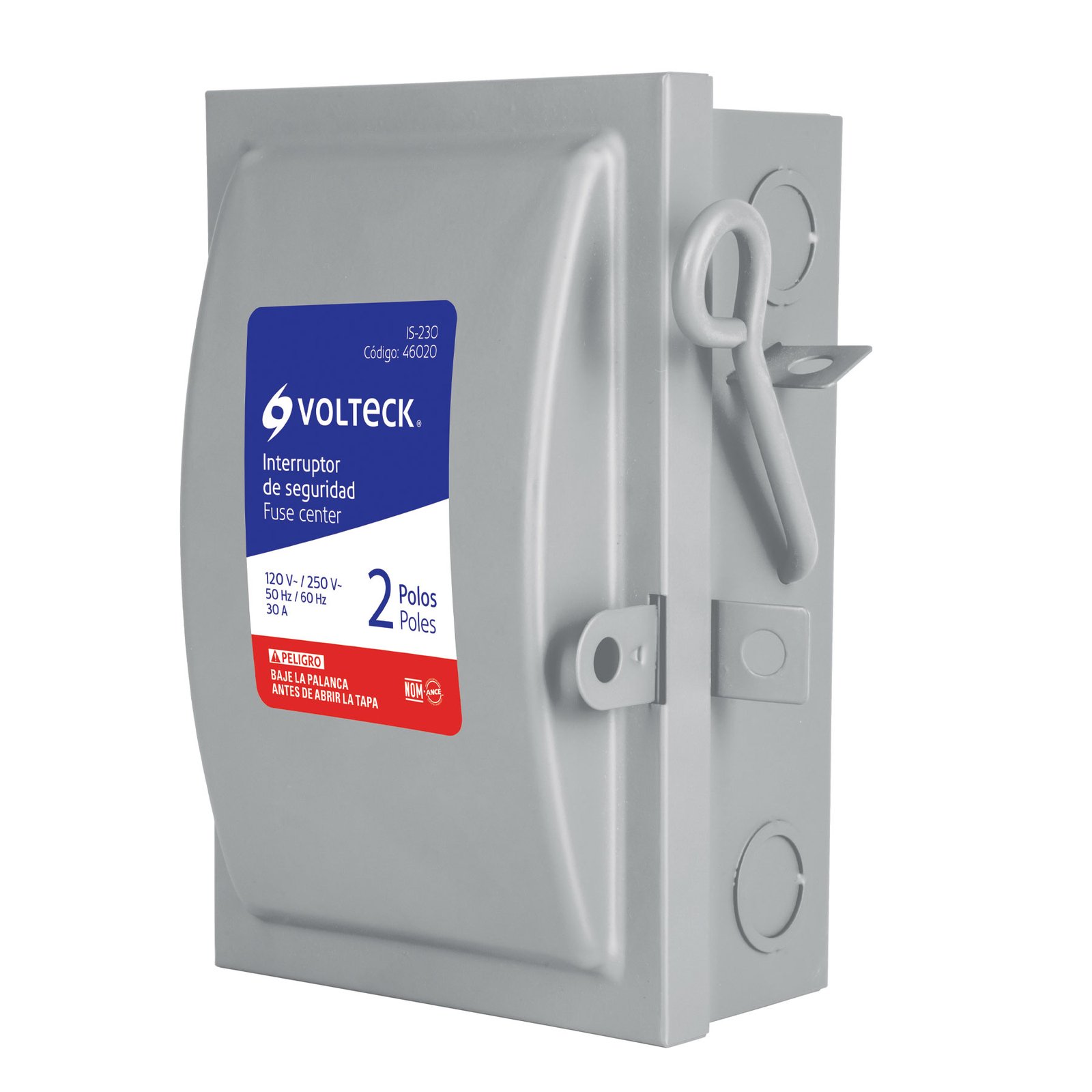 INTERRUPTOR DE SEG 2 POLOS 30 A IS-230 VOLTECH