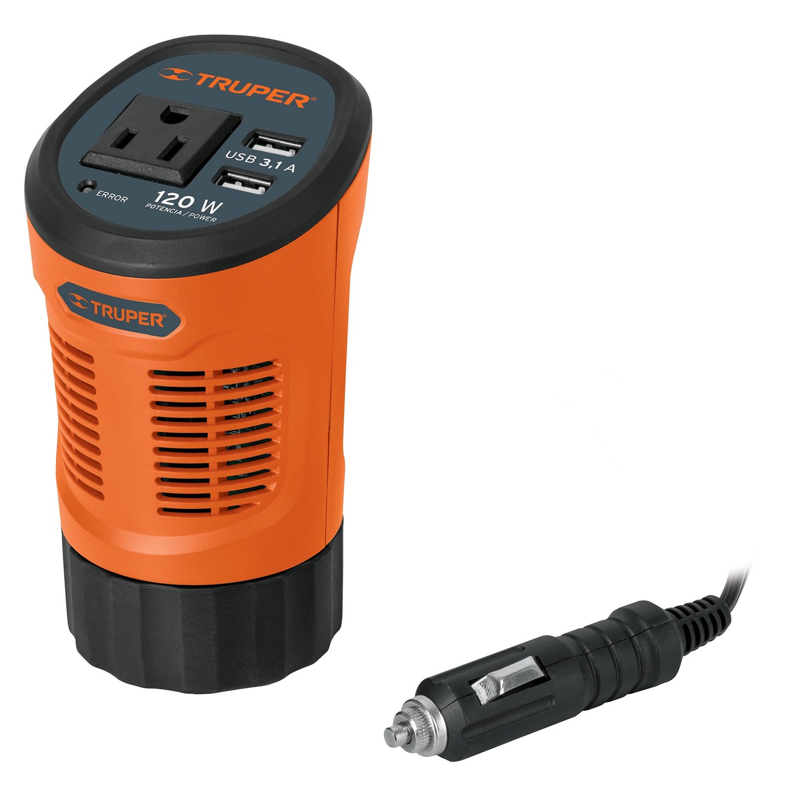 INVERSOR DE CORRIENTE 120W INCO-120 TRUPER