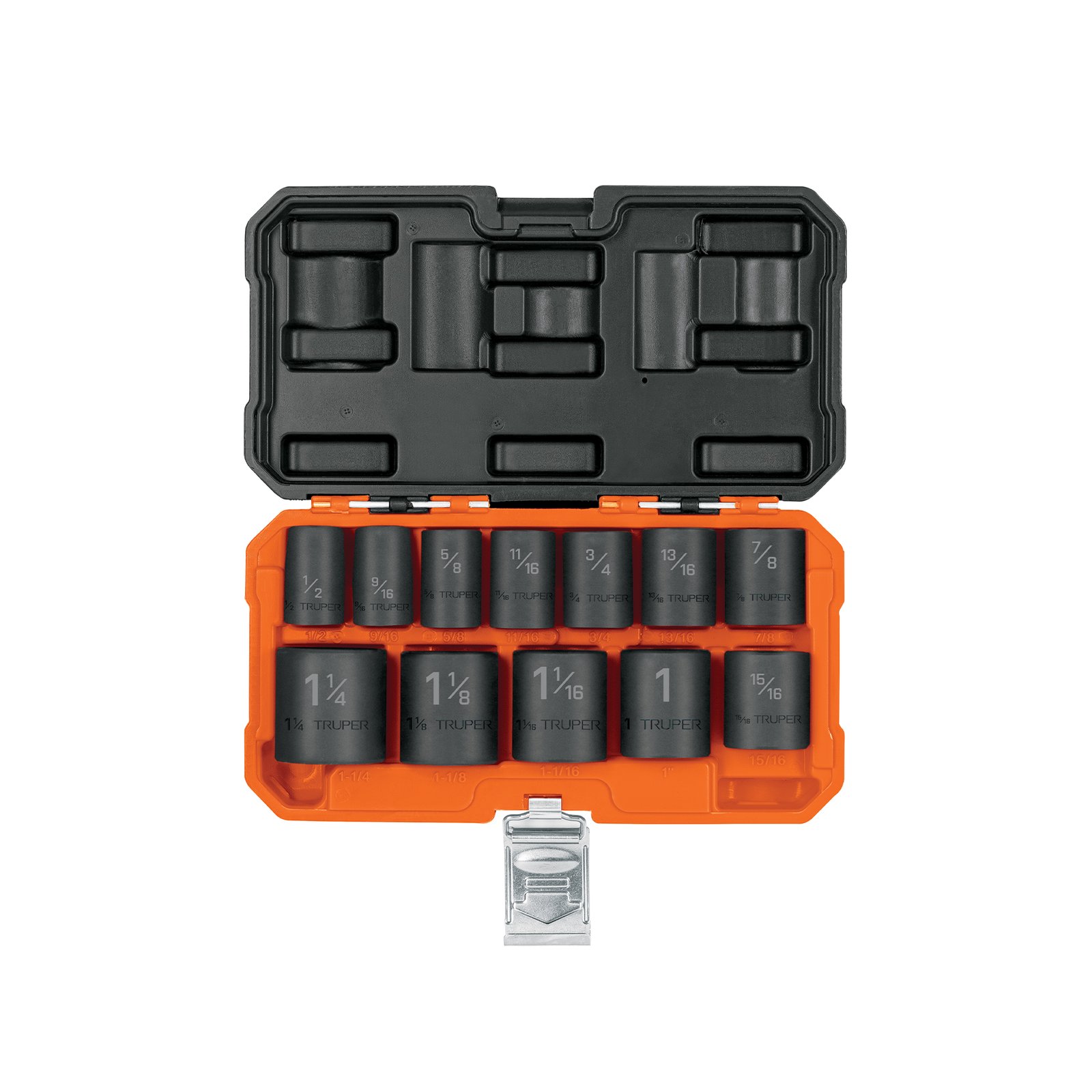 JGO.12 DADOS CORTOS IMPACT 1/2" JDI-1/2X12H TRUPER