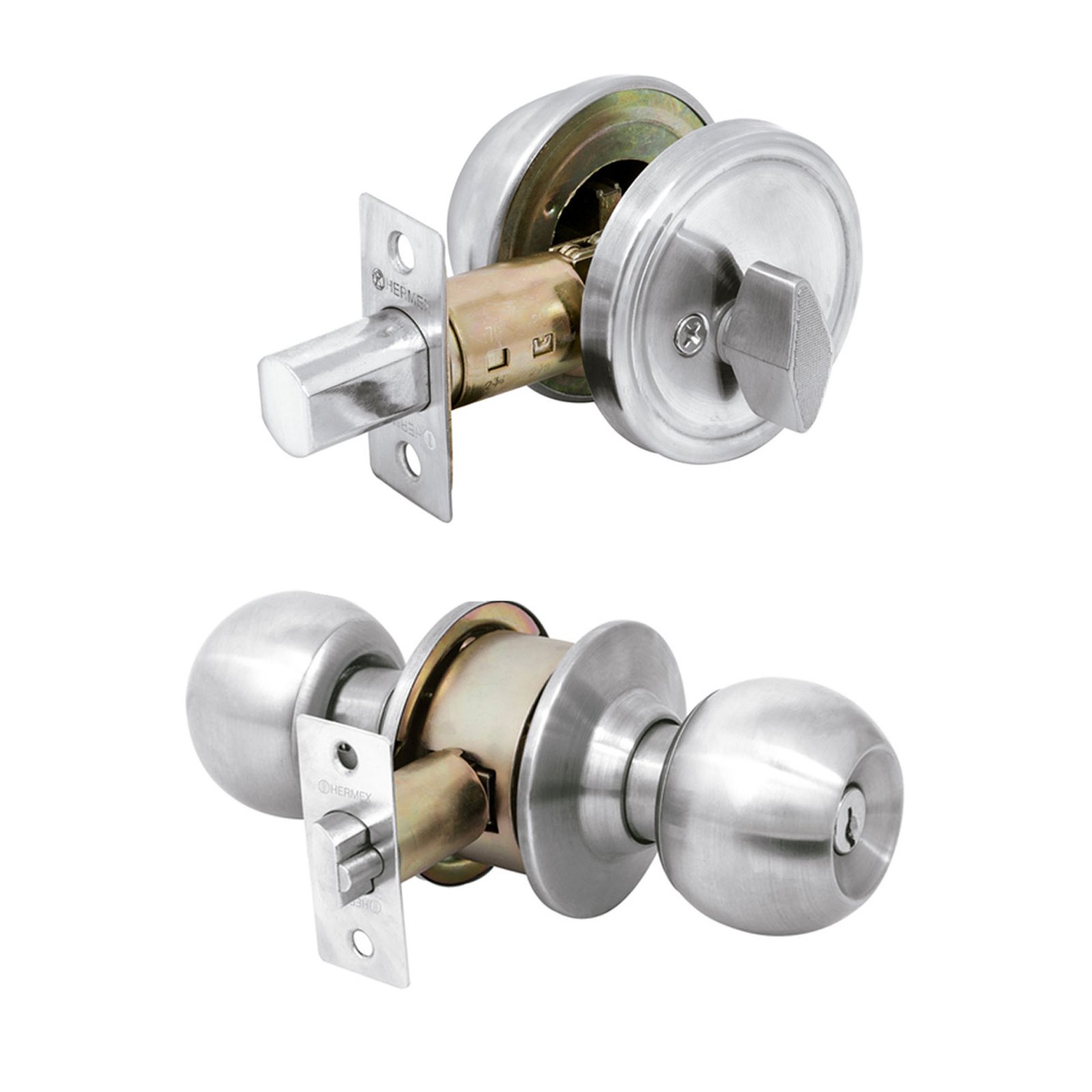 JGO.CERRAD T/BOLA Y CERROJO CROM MAT CMB-31P HERME