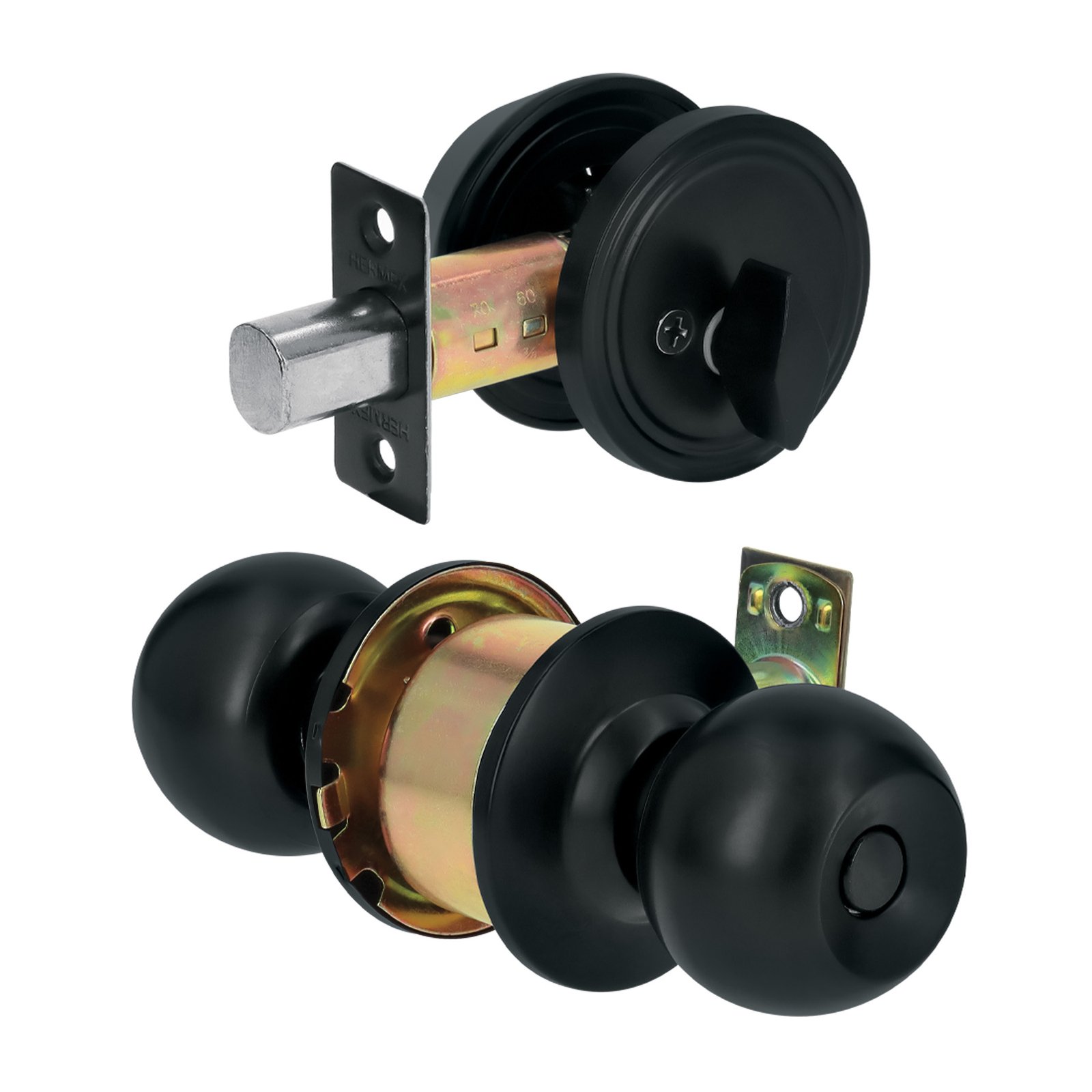 JGO.CERRAD T/BOLA Y CERROJO NG MATE CMB-61P HERMEX